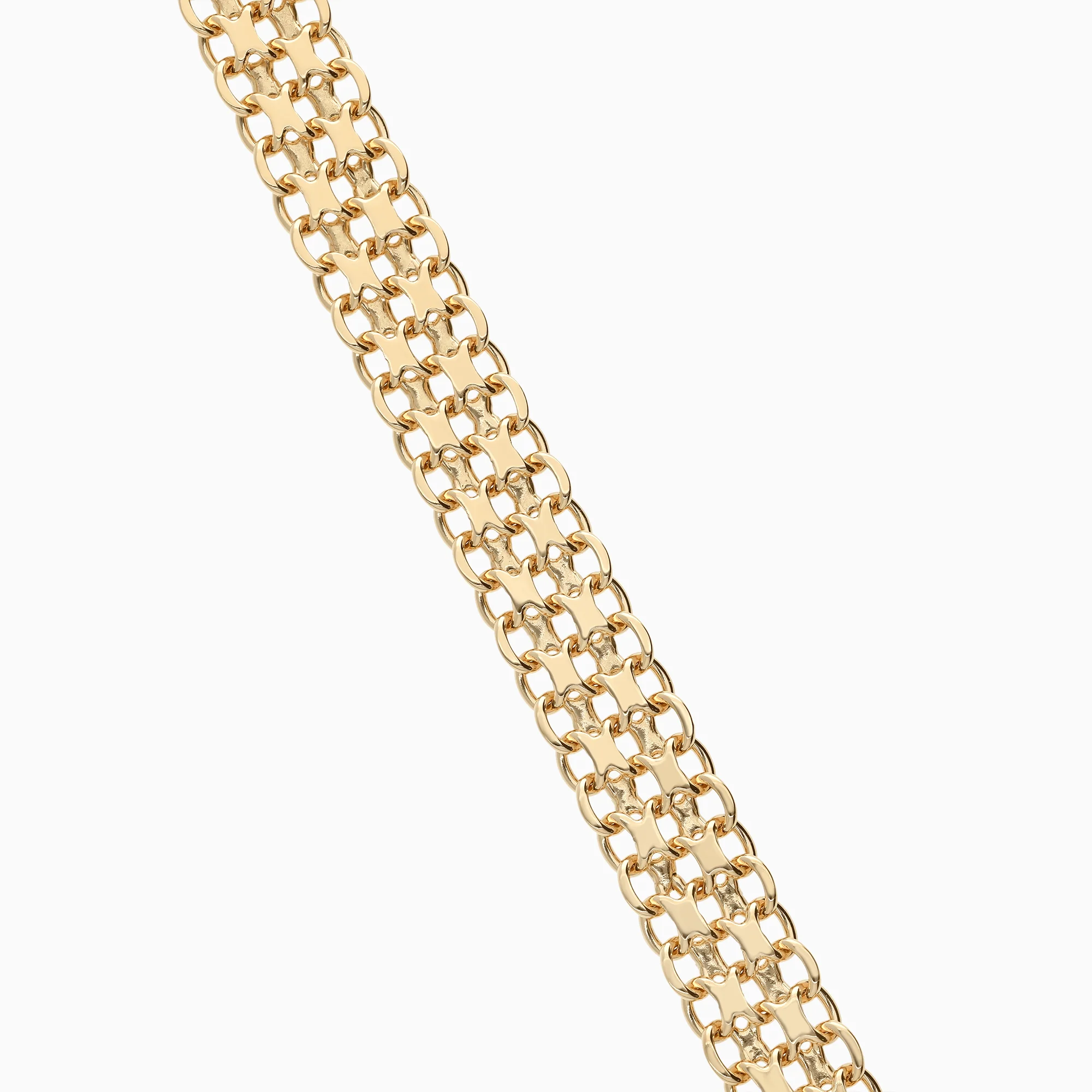 X-link bracelet 22.35g 18K gold