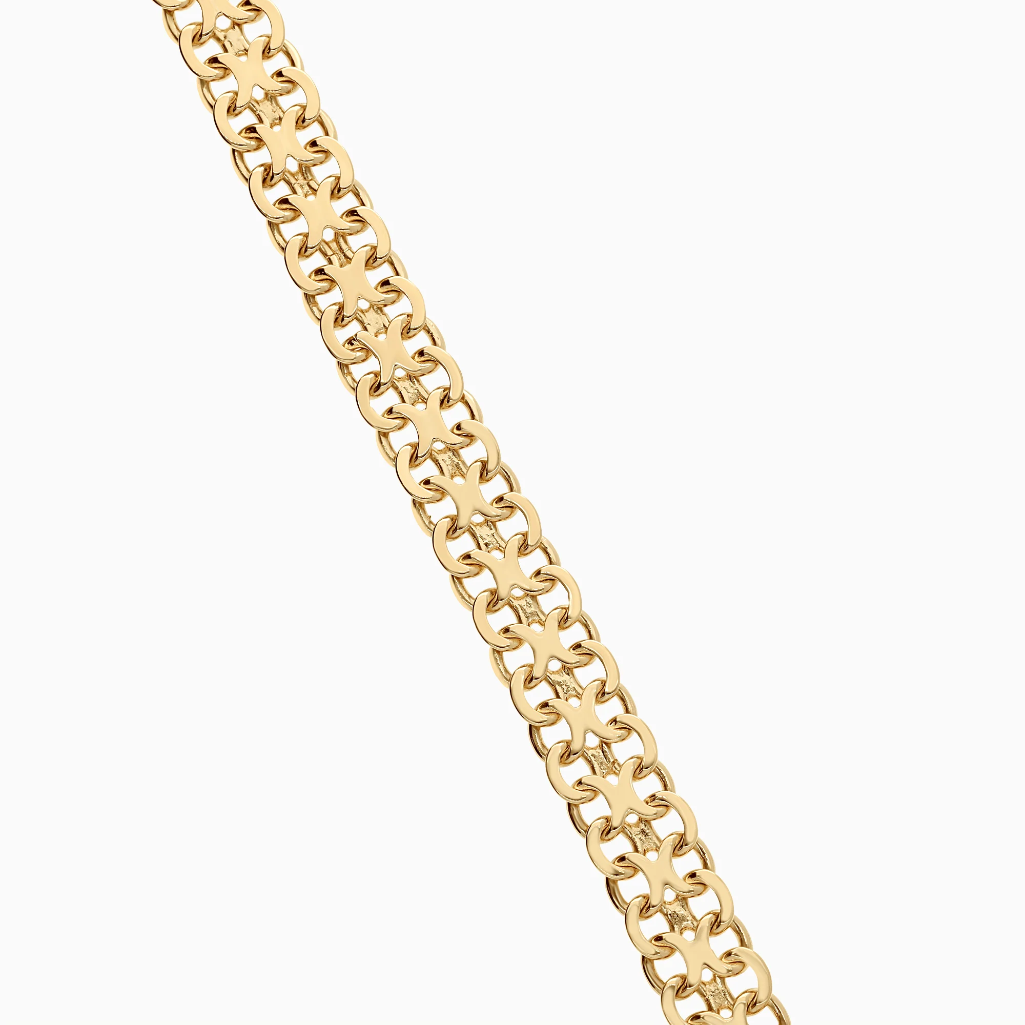 X-link bracelet 22.40g 18K gold