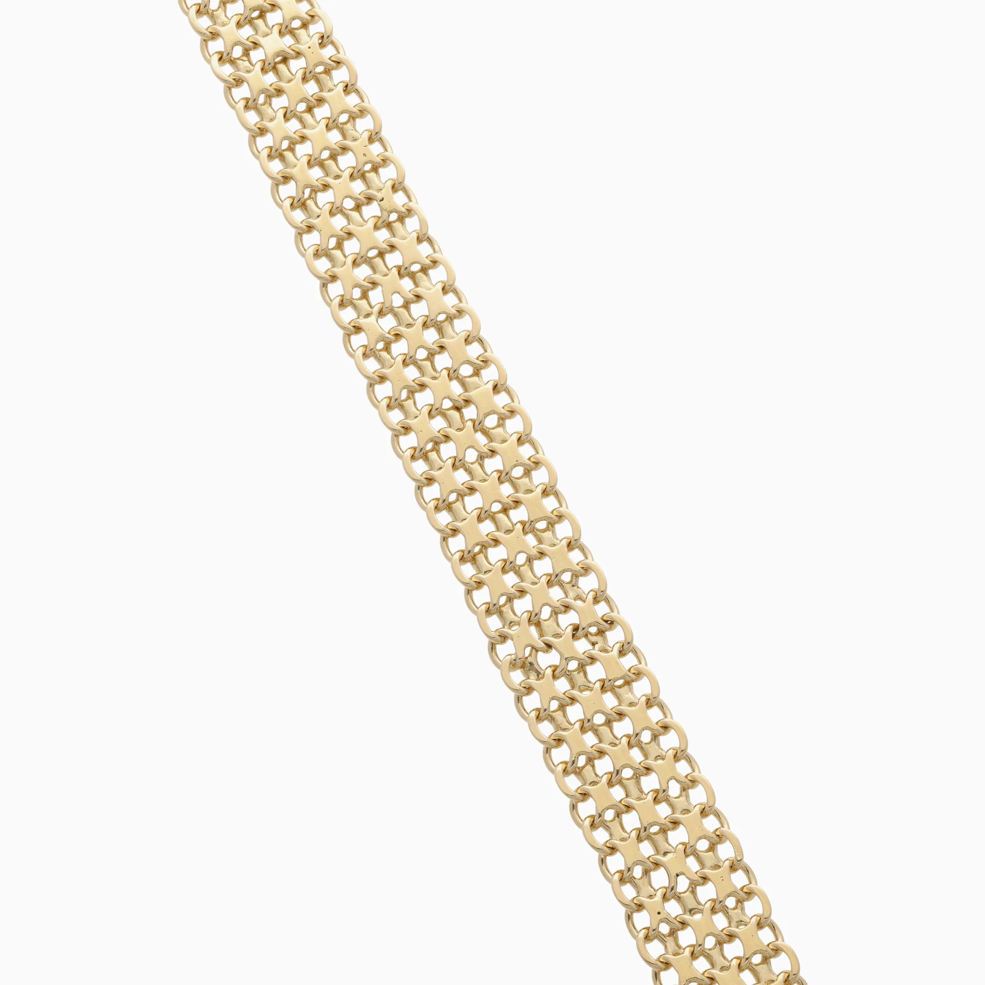 X-link bracelet 22.4g 18K gold
