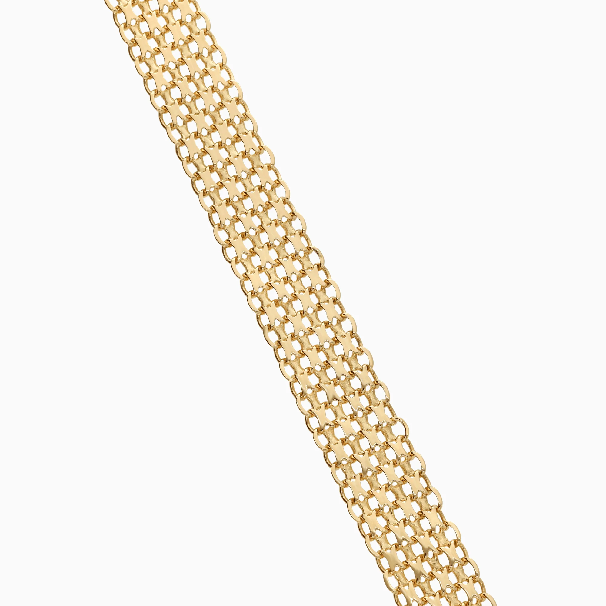 X-link bracelet 22.58g 18K gold
