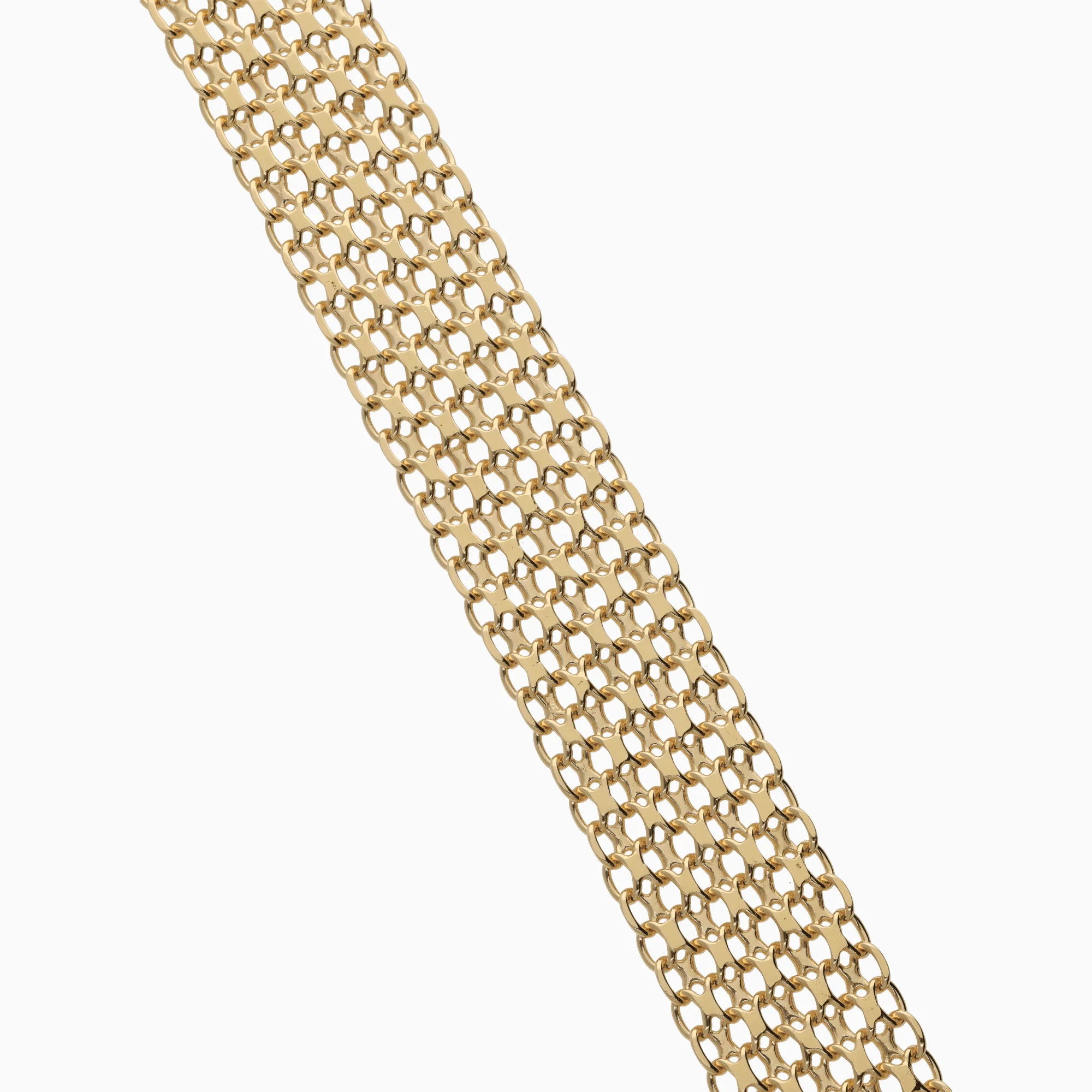 X-link bracelet 23.10g 18K gold