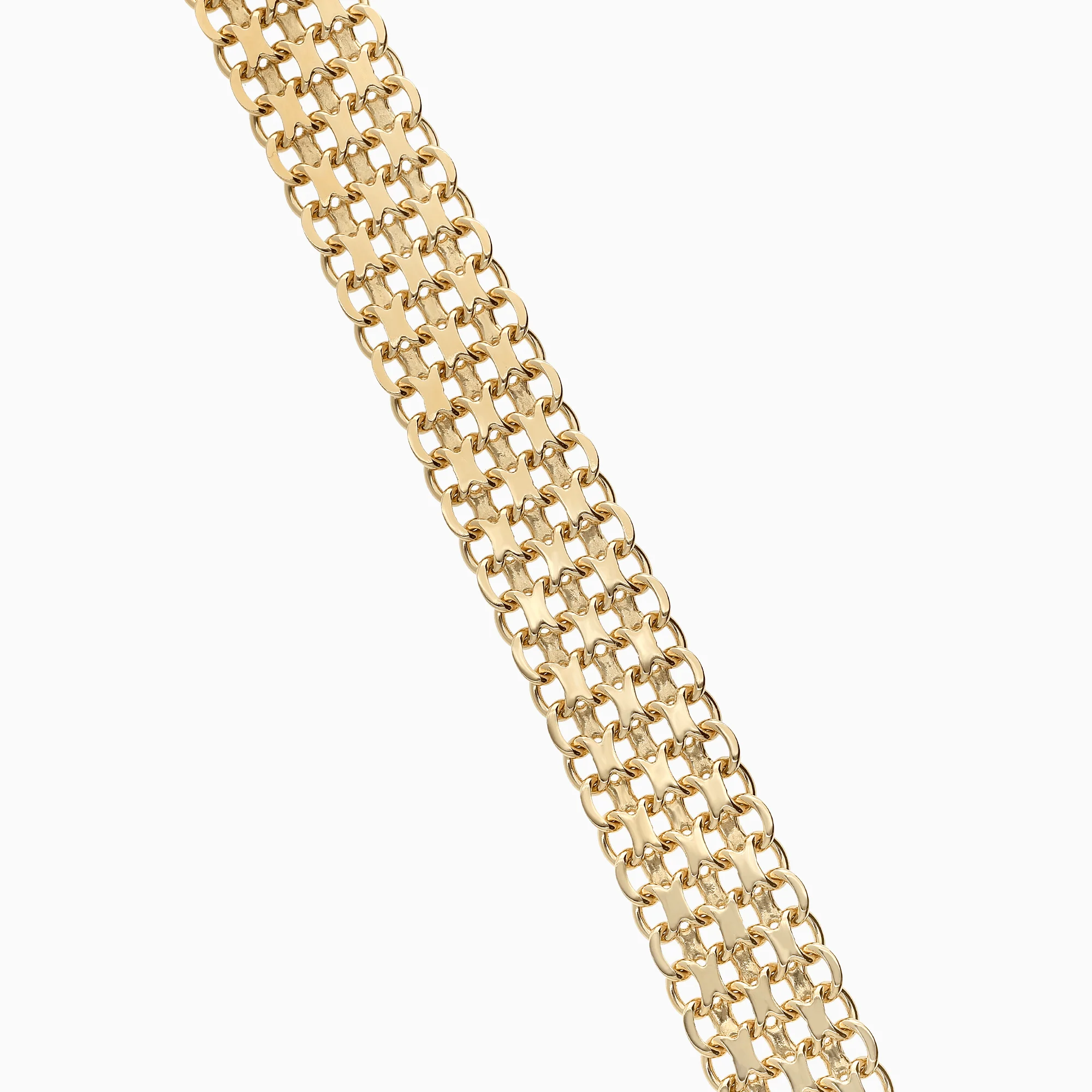 X-link bracelet 24.08g 18K gold