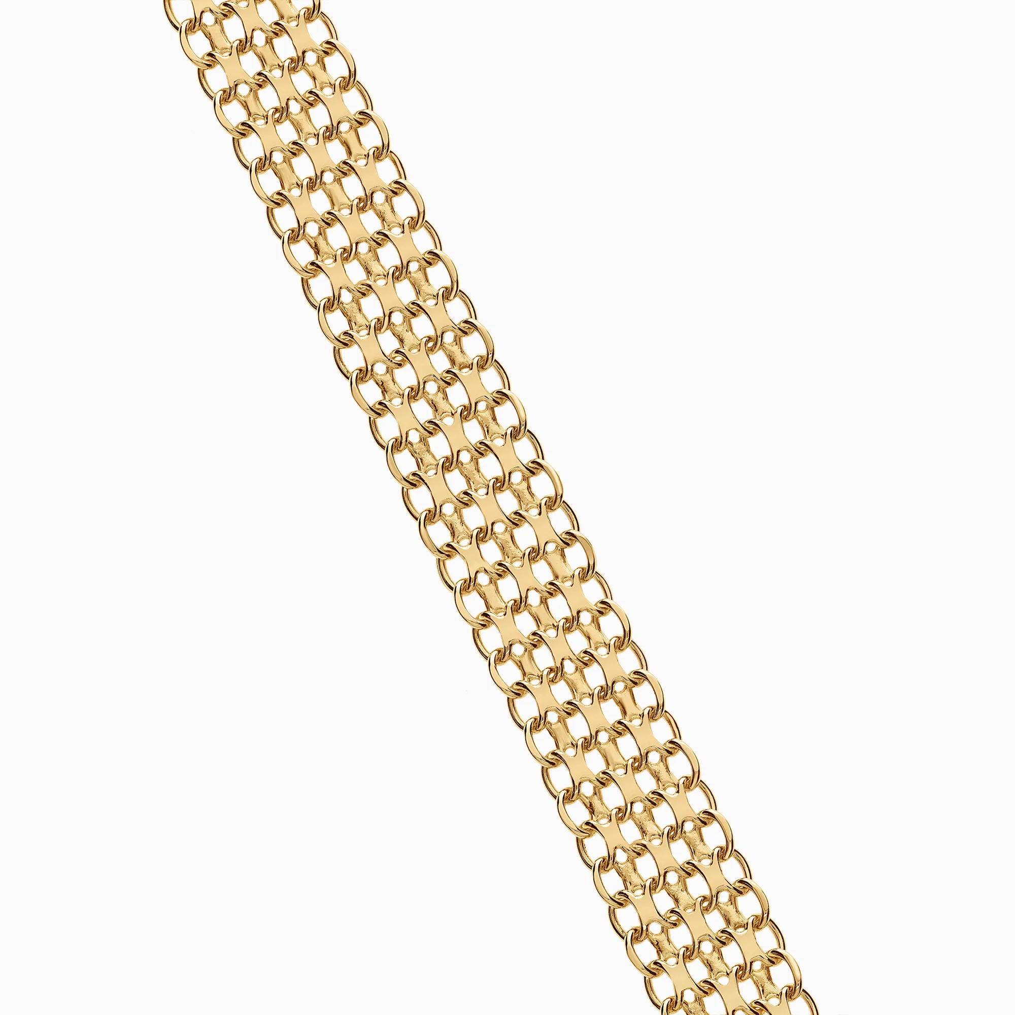 X-link bracelet 24.22g 18K gold