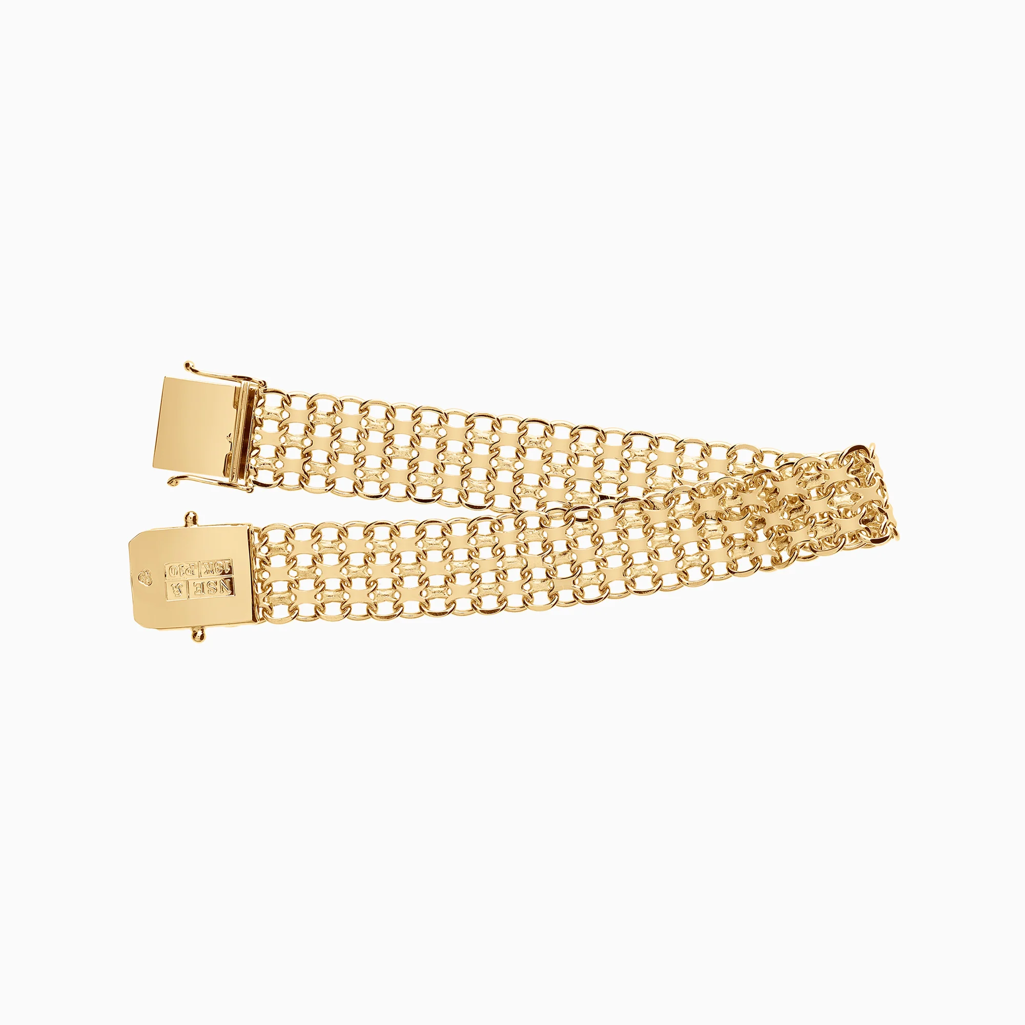 X-link bracelet 24.22g 18K gold - Image 2