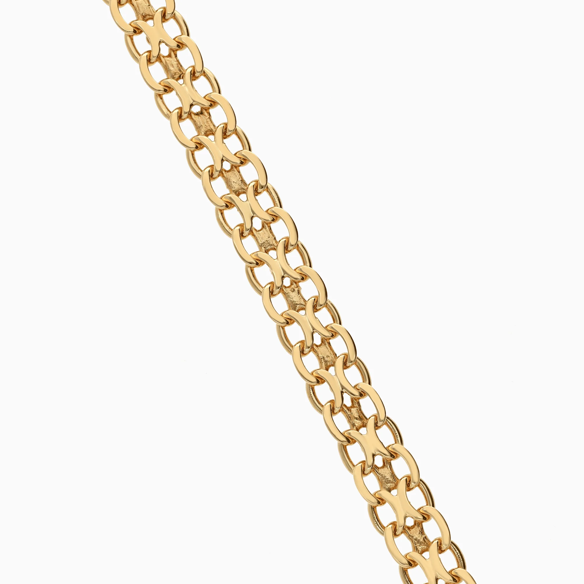 X-link bracelet 24.56g 18K gold