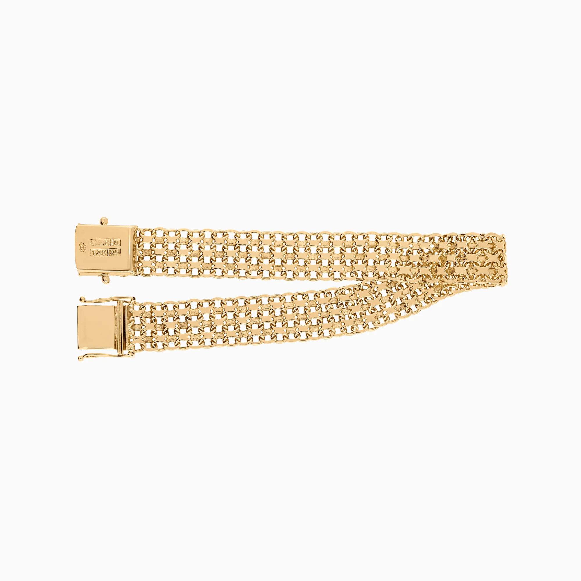 X-link bracelet 24.99g 18K gold - Image 2