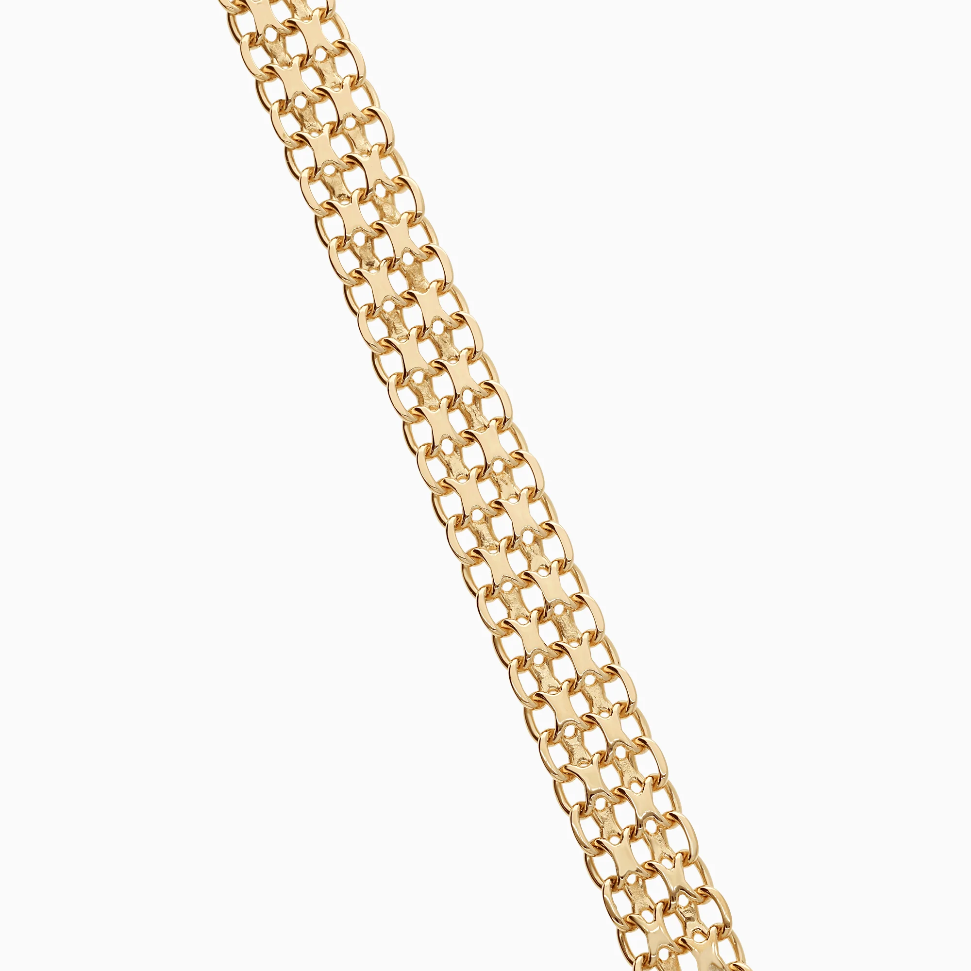 X-link bracelet 25.01g 18K gold