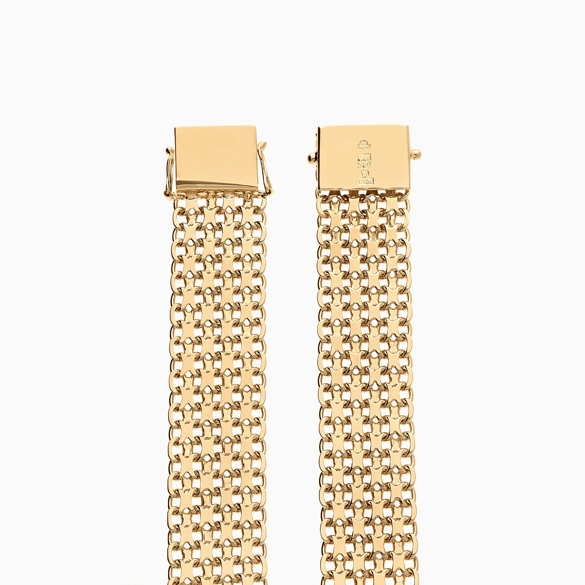 X-link bracelet 25.38g 18K gold - Image 2
