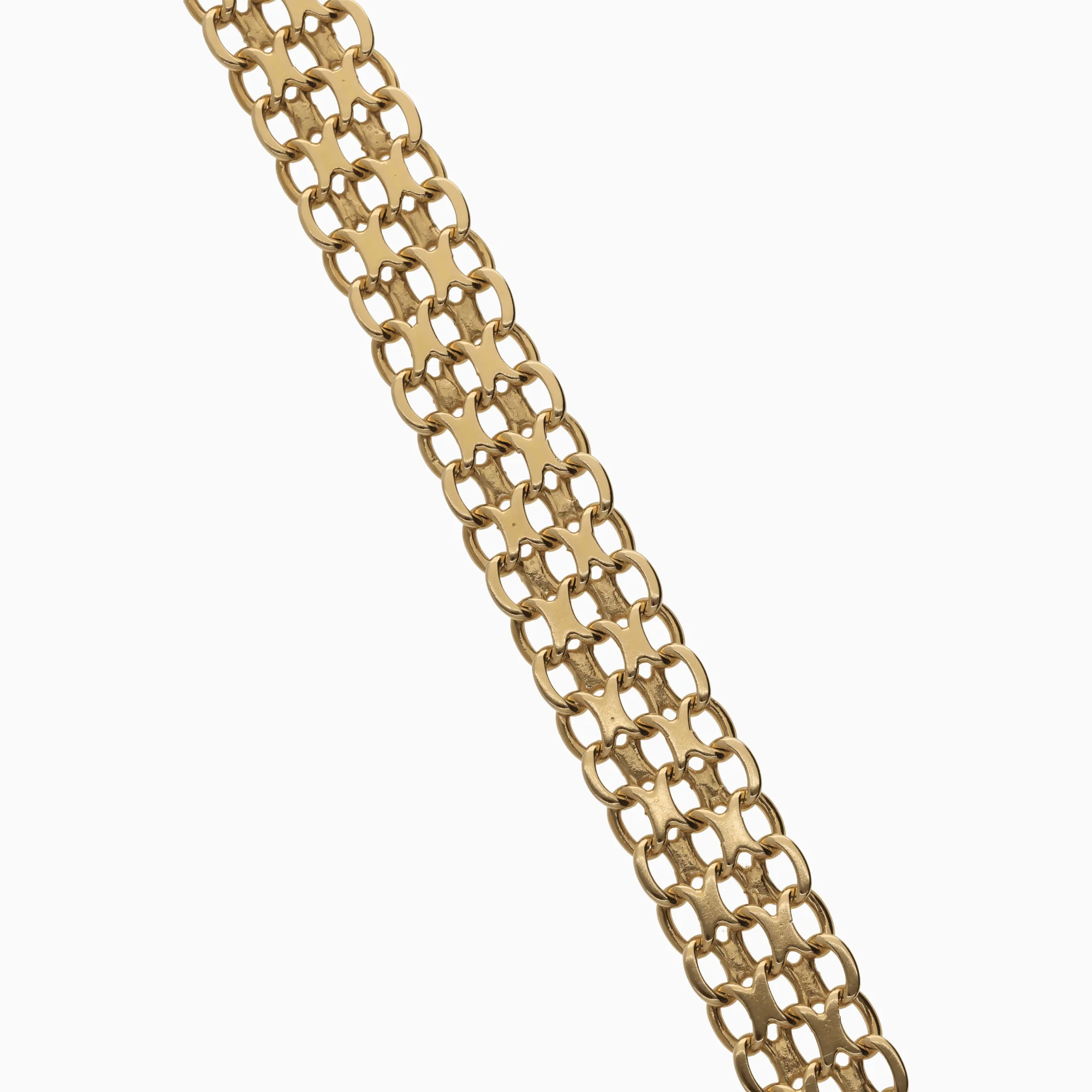 X-link bracelet 27.18g 18K gold