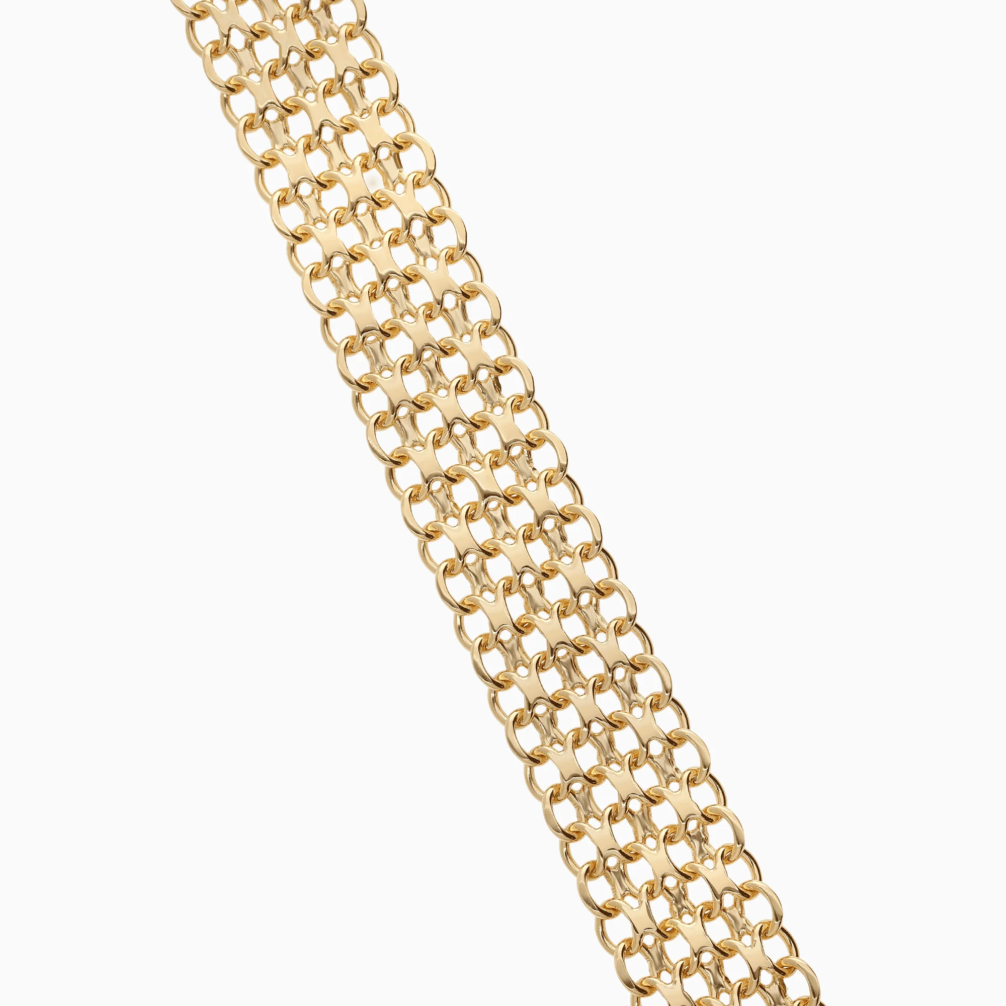 X-link bracelet 28.52g 18K gold
