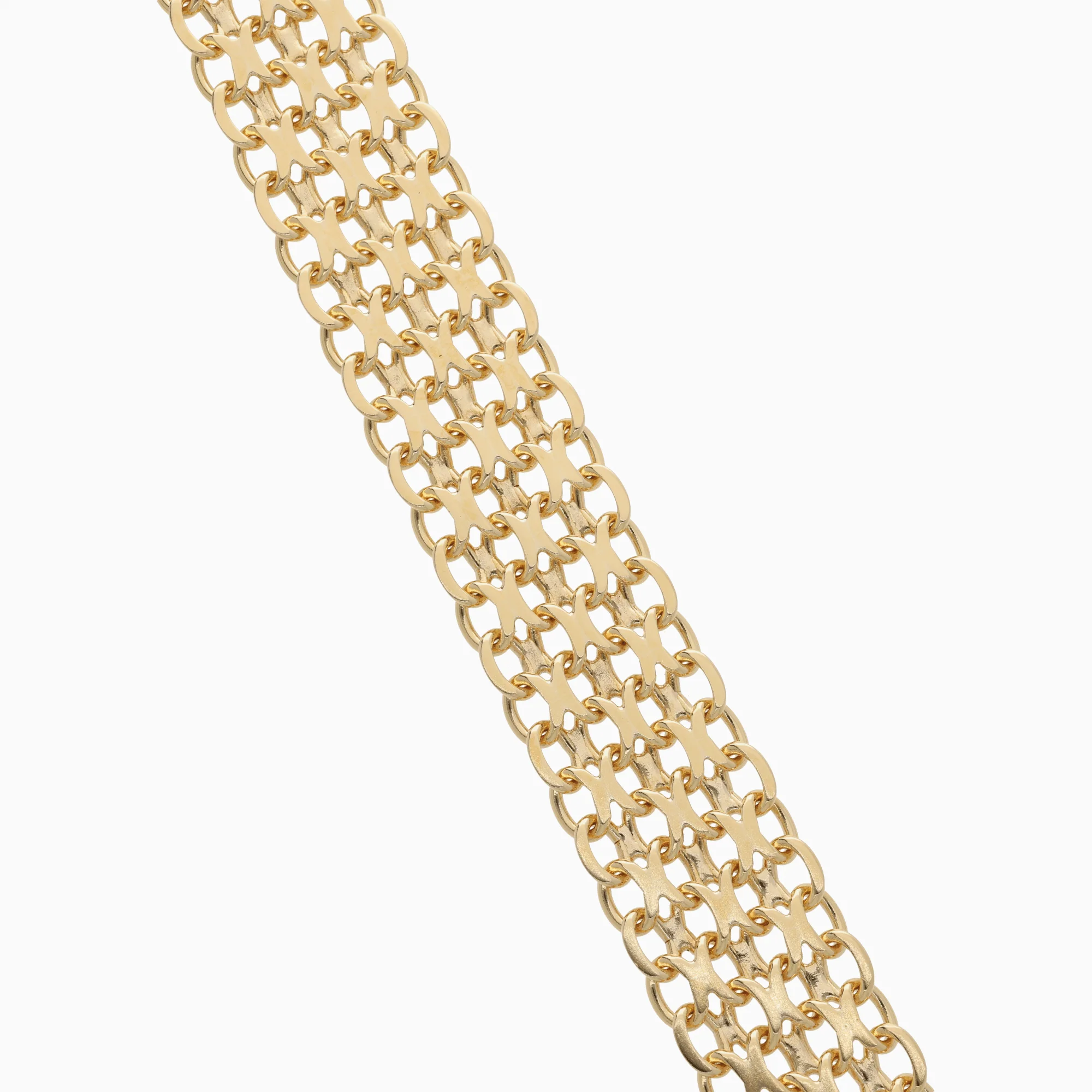 X-link bracelet 29.2g 18K gold
