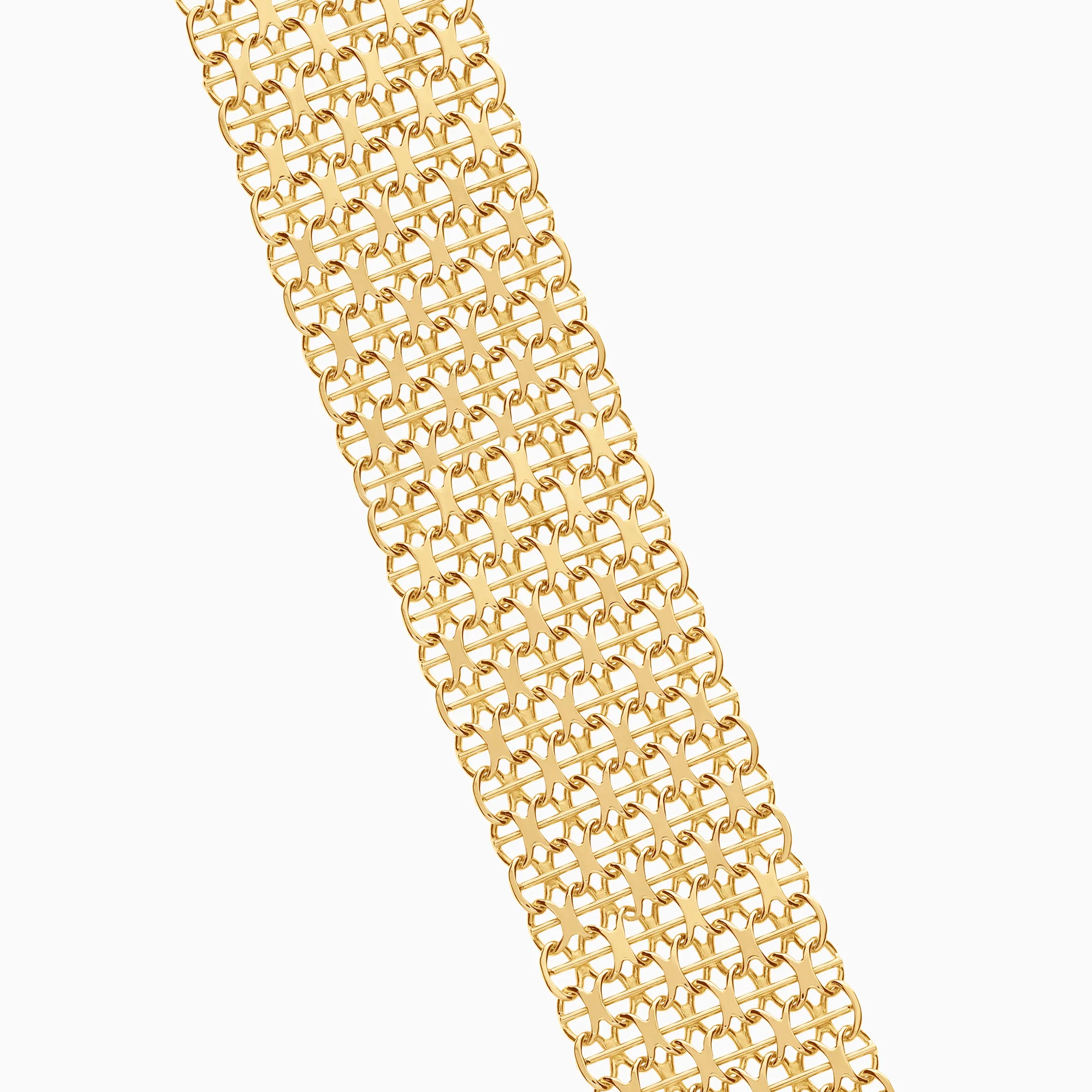 X-link bracelet 32.22g 18K gold