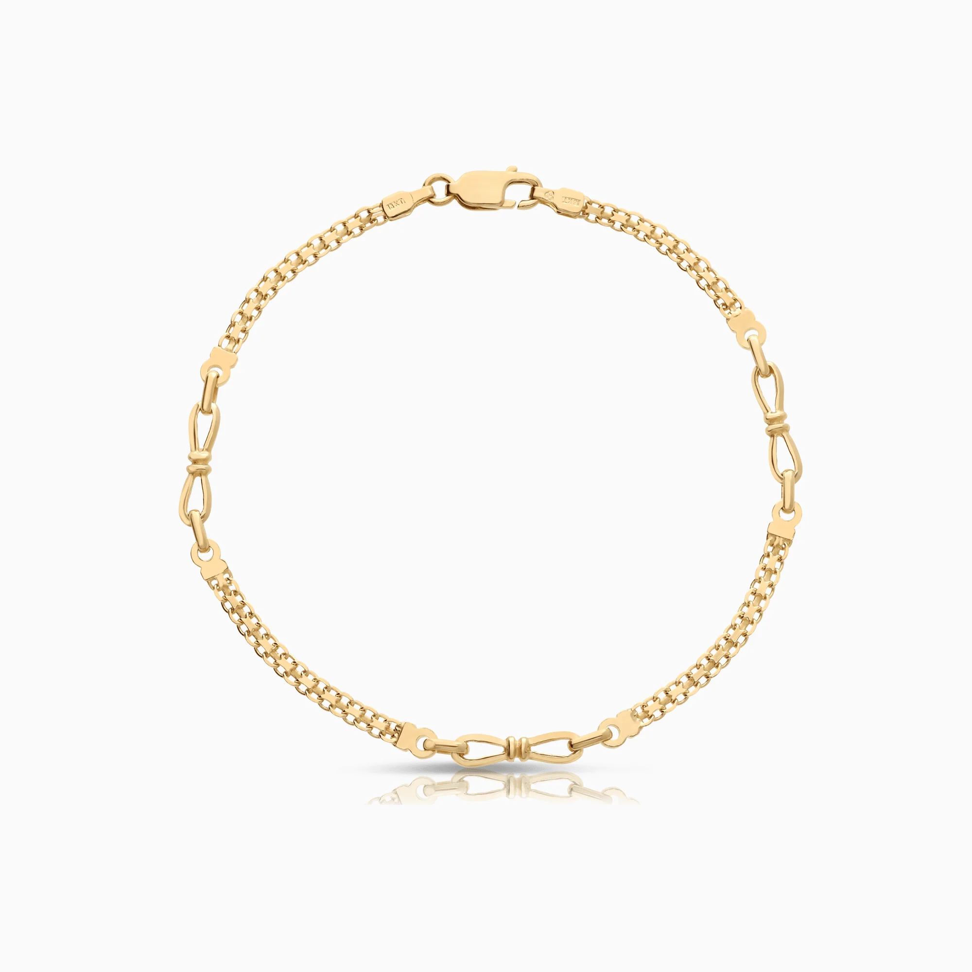 X-link bracelet 4.05g 18K gold