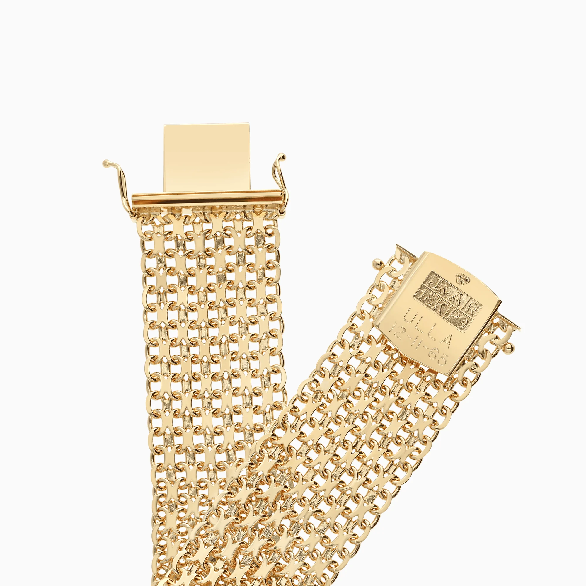 X-link bracelet 43.45g 18K gold - Image 2