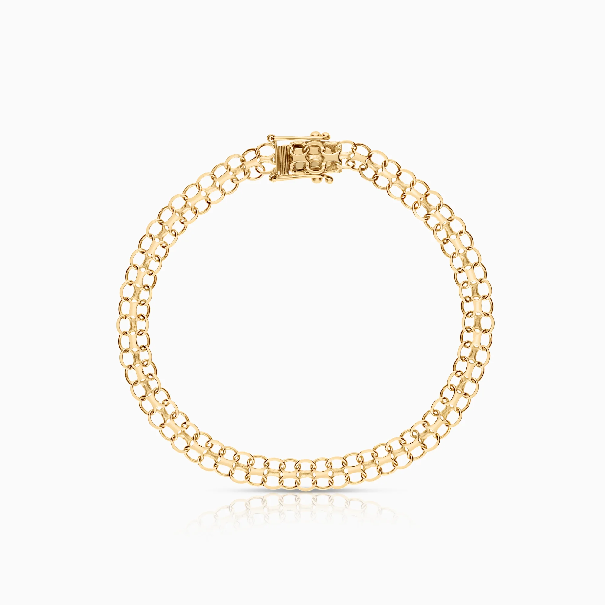 X-link bracelet 5.51g 18K gold