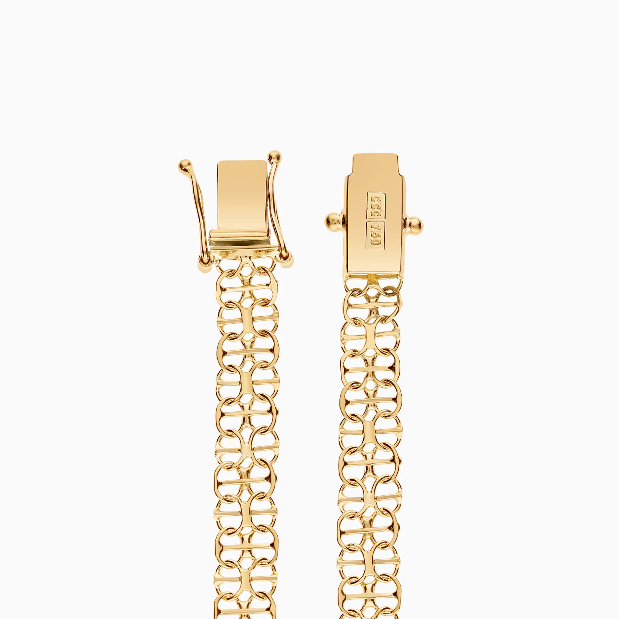 X-link bracelet 5.61g 18K gold - Image 2