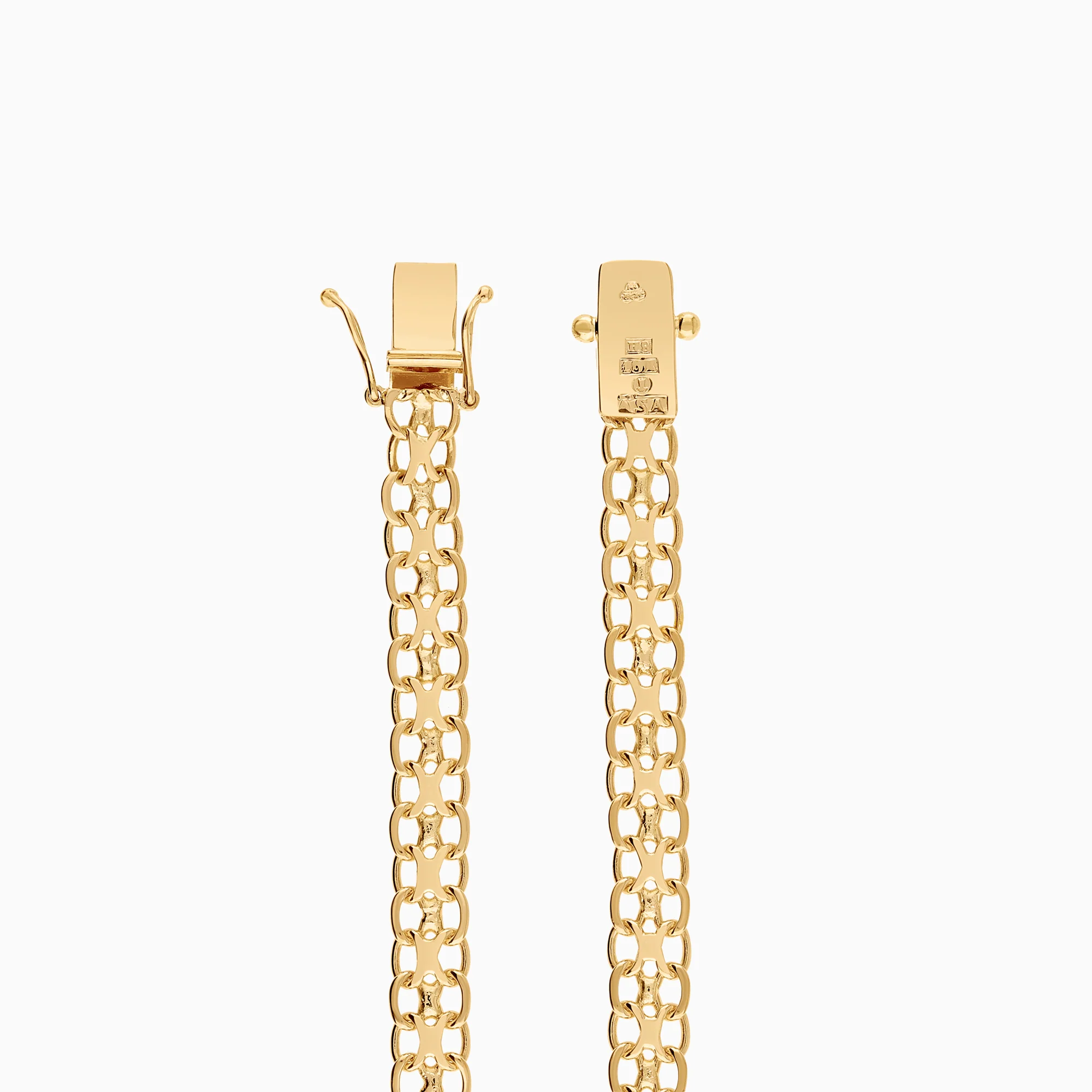 X-link bracelet 5.76g 18K gold - Image 2