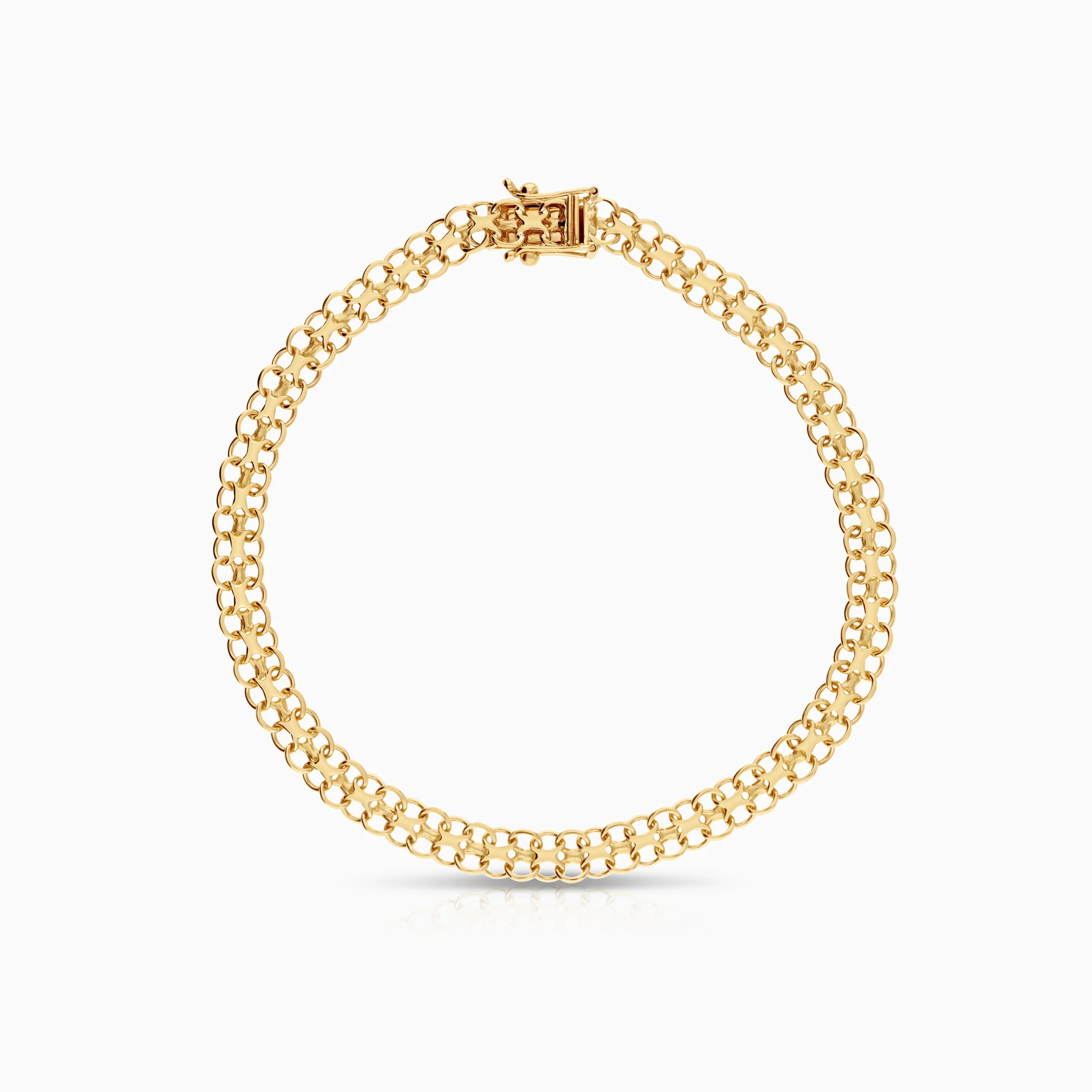 X-link bracelet 6.07g 18K gold