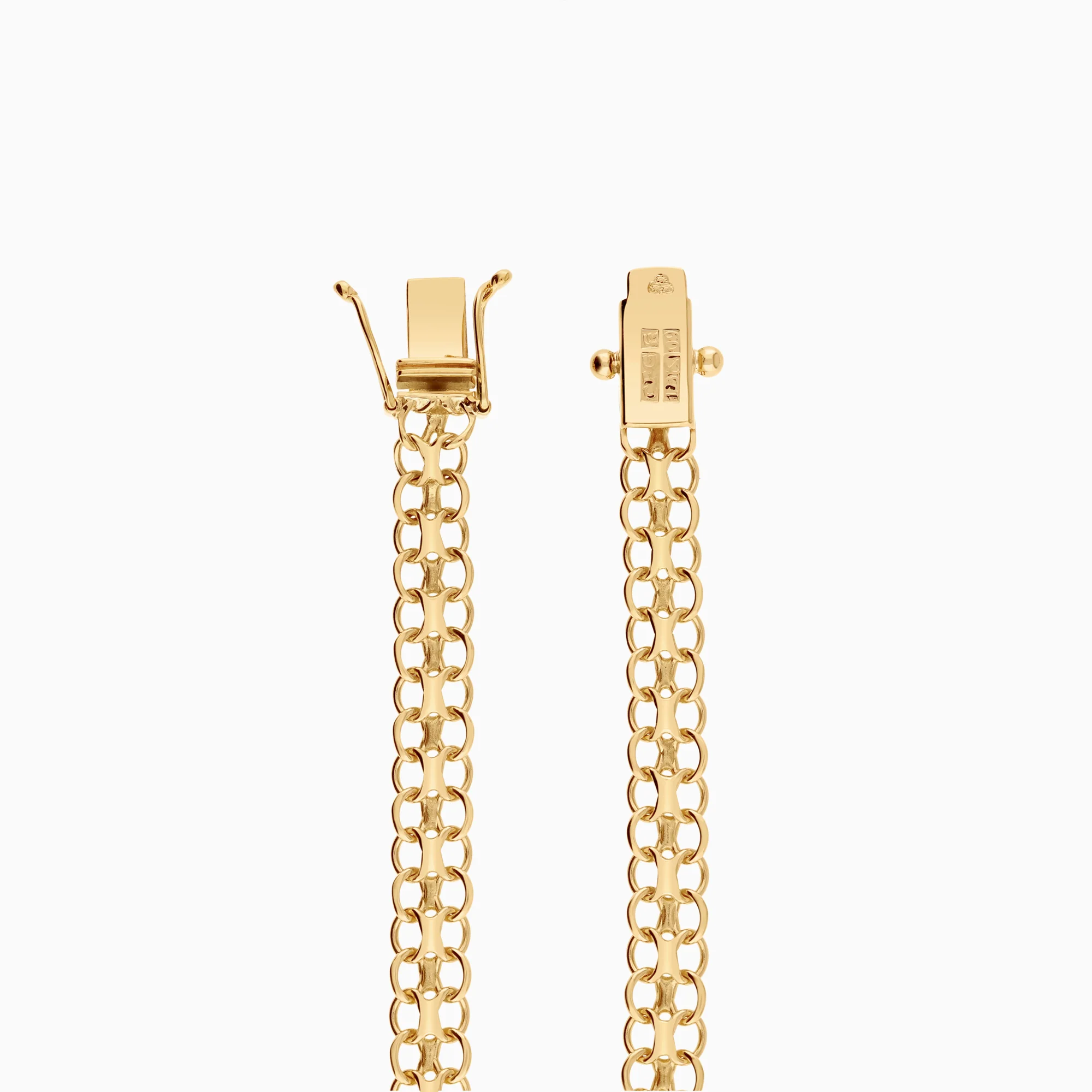 X-link bracelet 6.07g 18K gold - Image 2