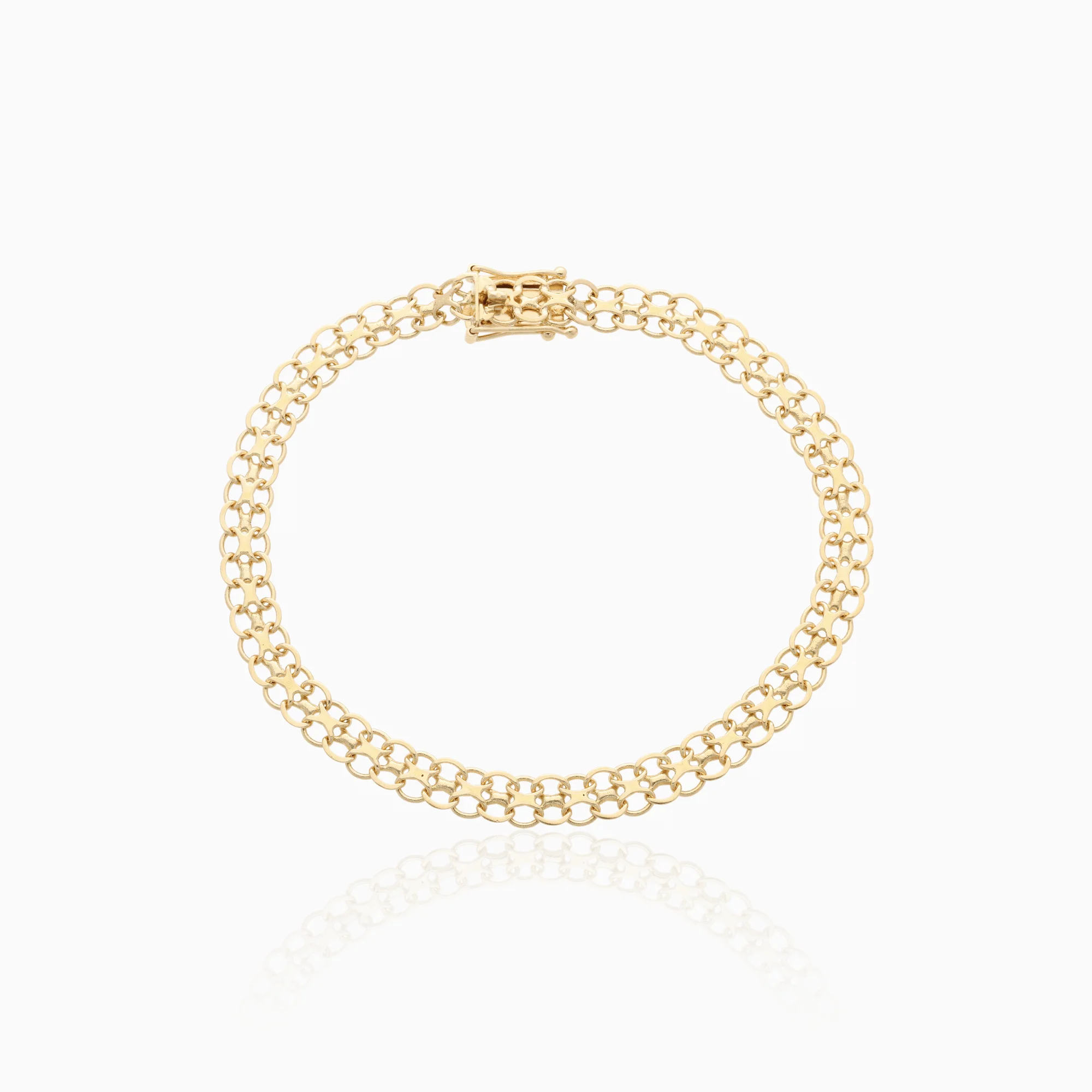 X-link bracelet 6.05g 18K gold