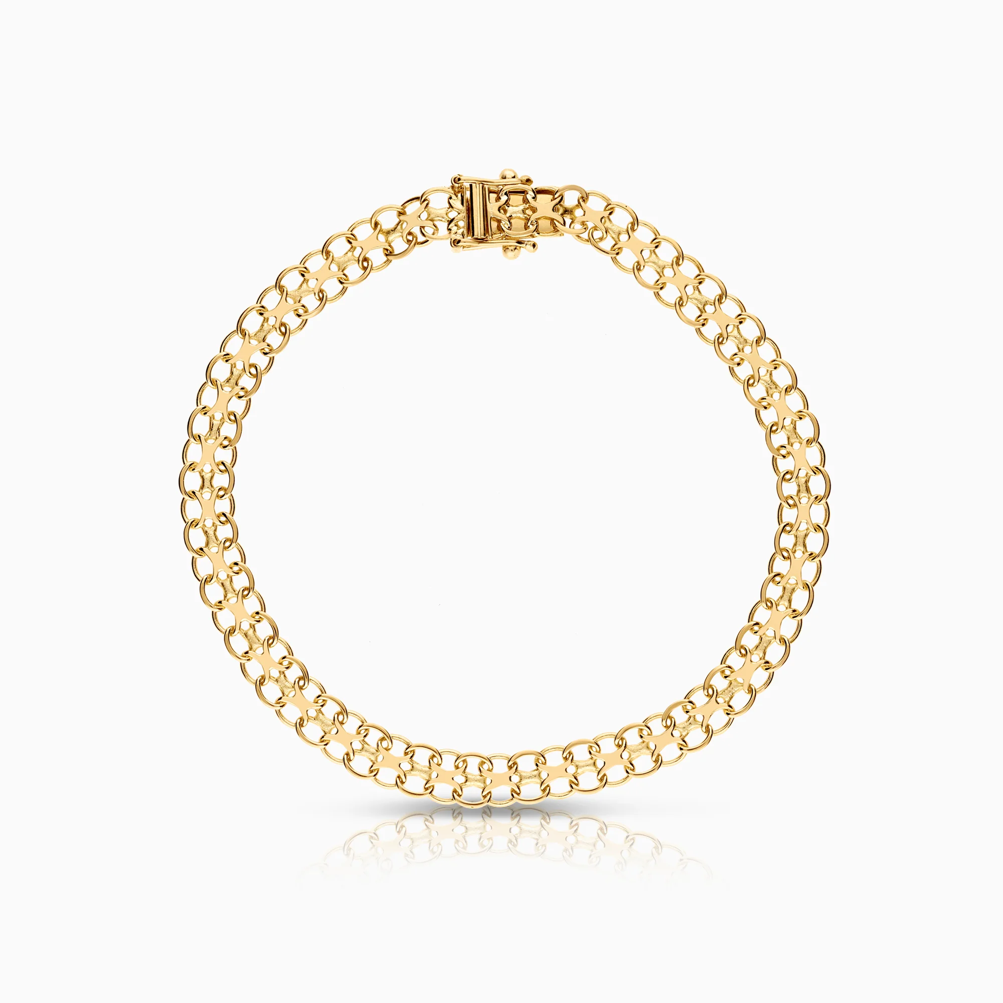 X-link bracelet 7.02g 18K gold