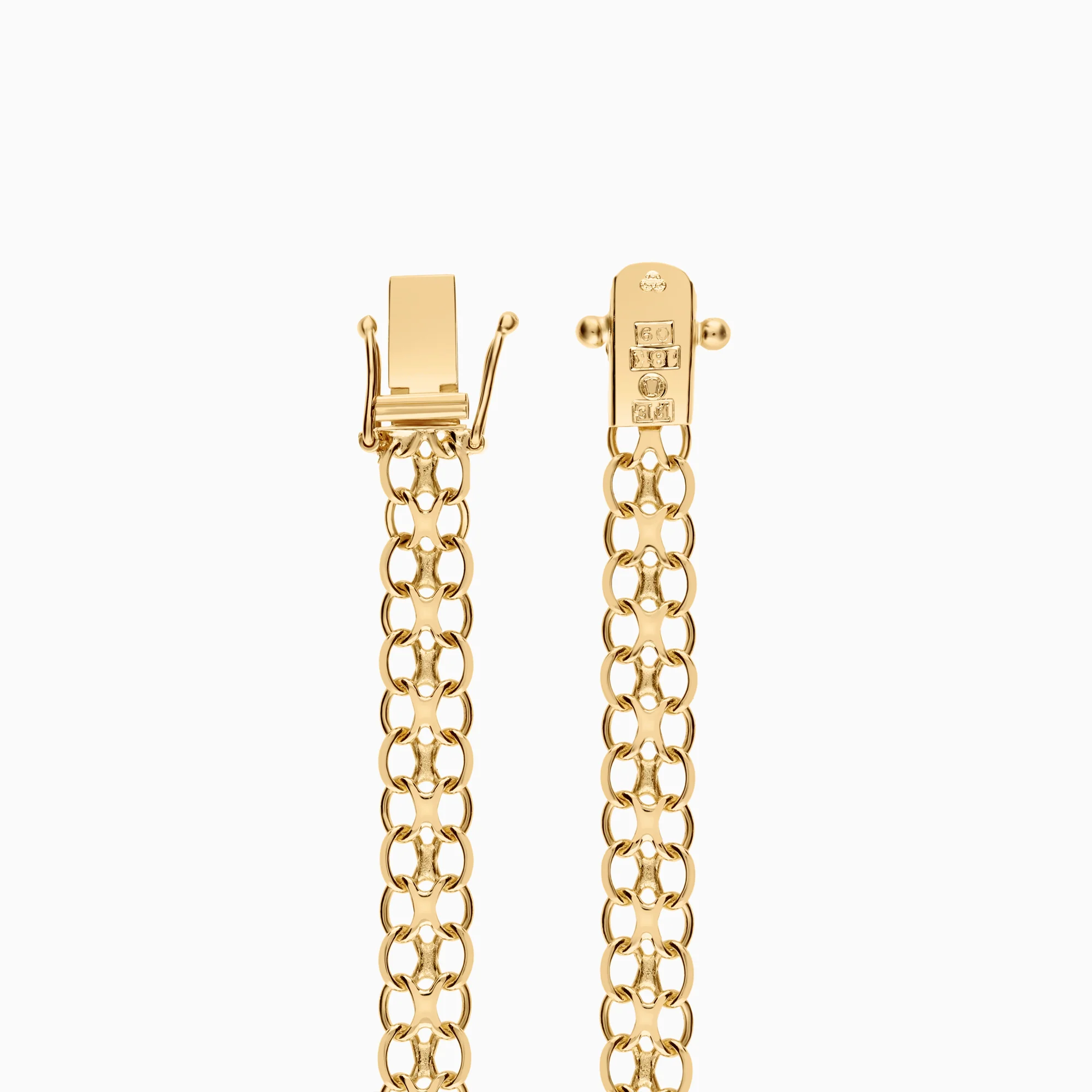 X-link bracelet 7.02g 18K gold - Image 2