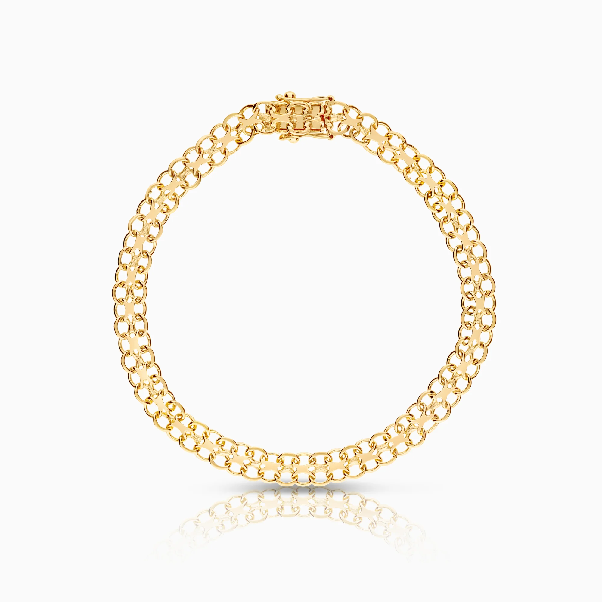 X-link bracelet 7.13g 18K gold