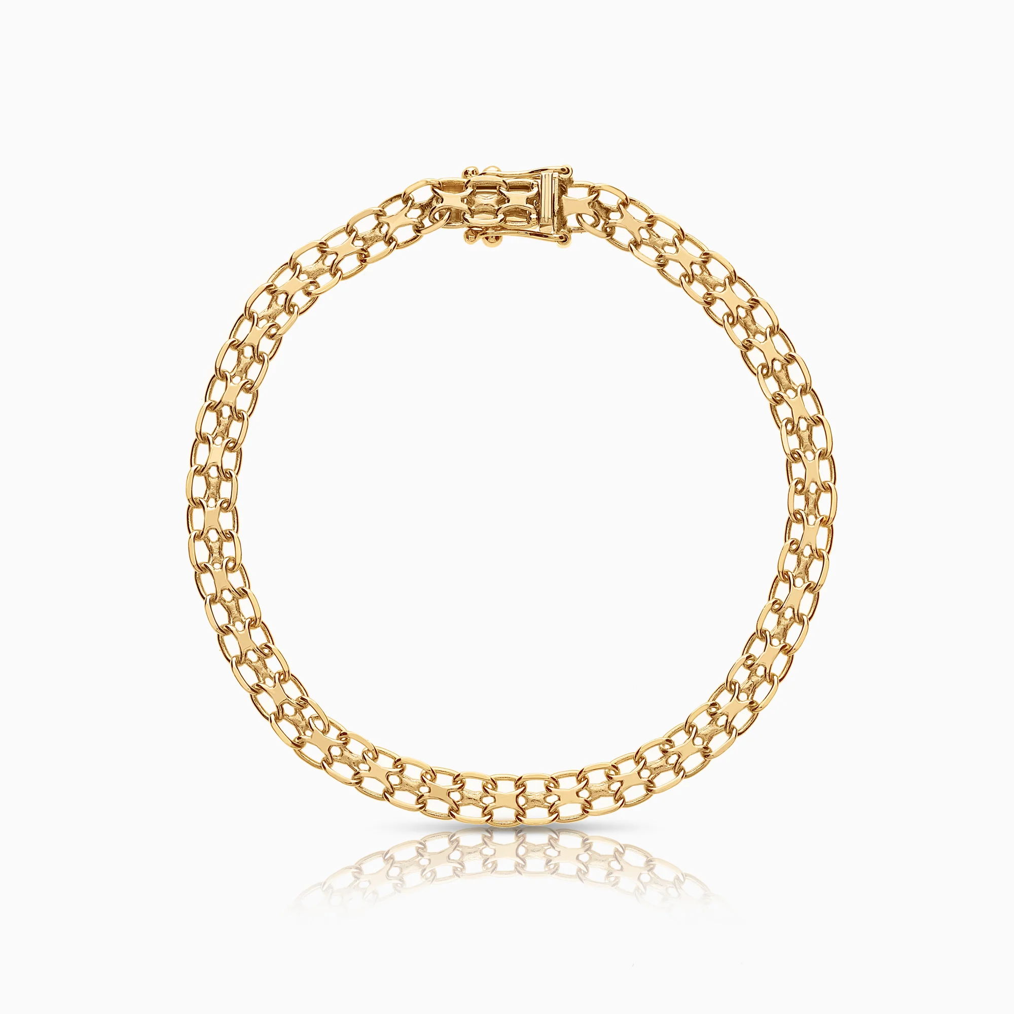 X-link bracelet 7.26g 18K gold