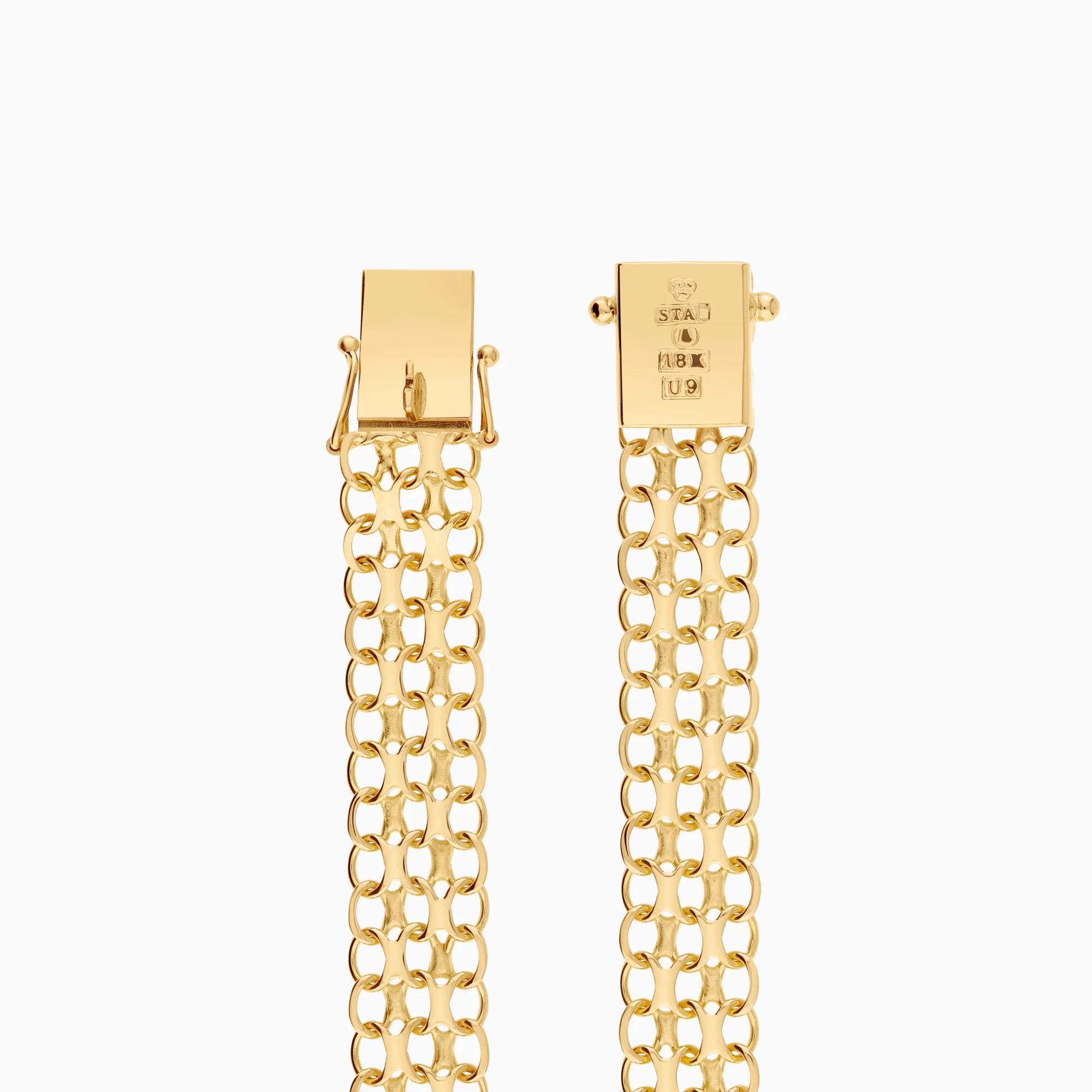 X-link bracelet 8.46g 18K gold - Image 2