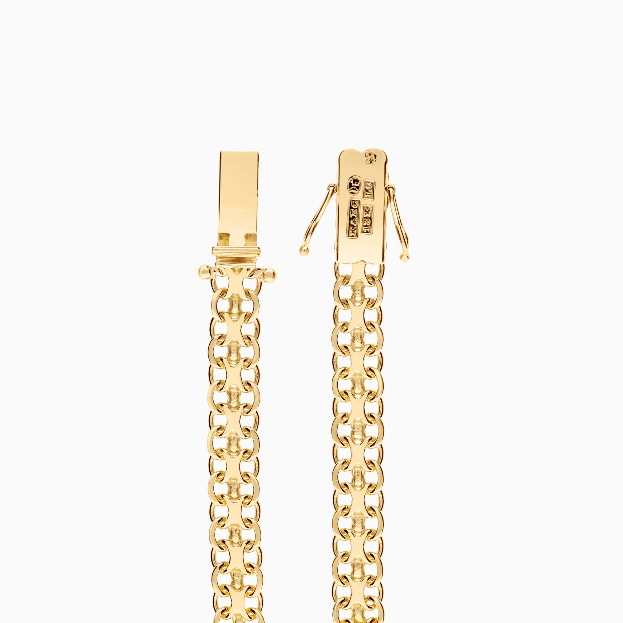 X-link bracelet 7.83 g 18K gold - Image 2