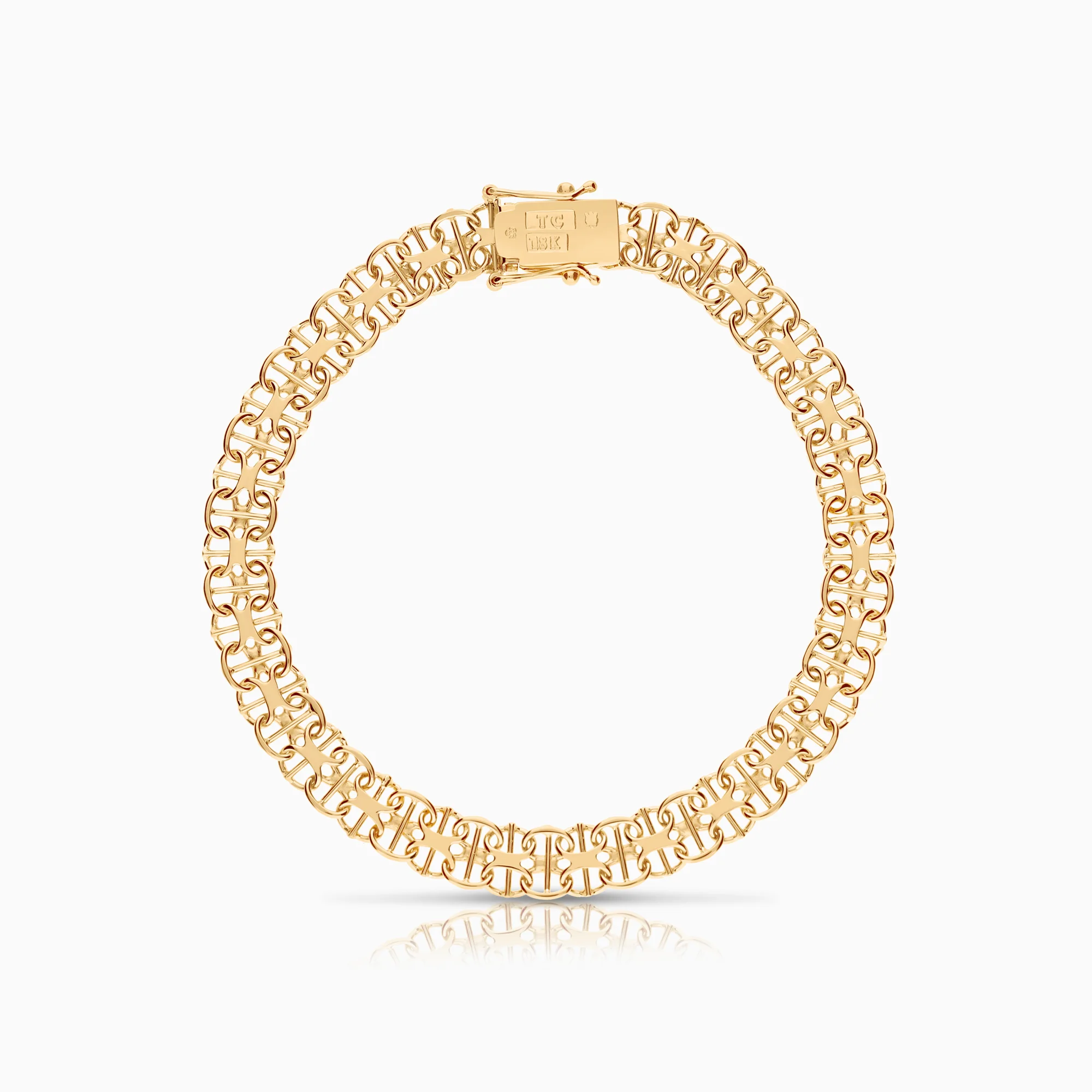 X-link bracelet 8.90g 18K gold