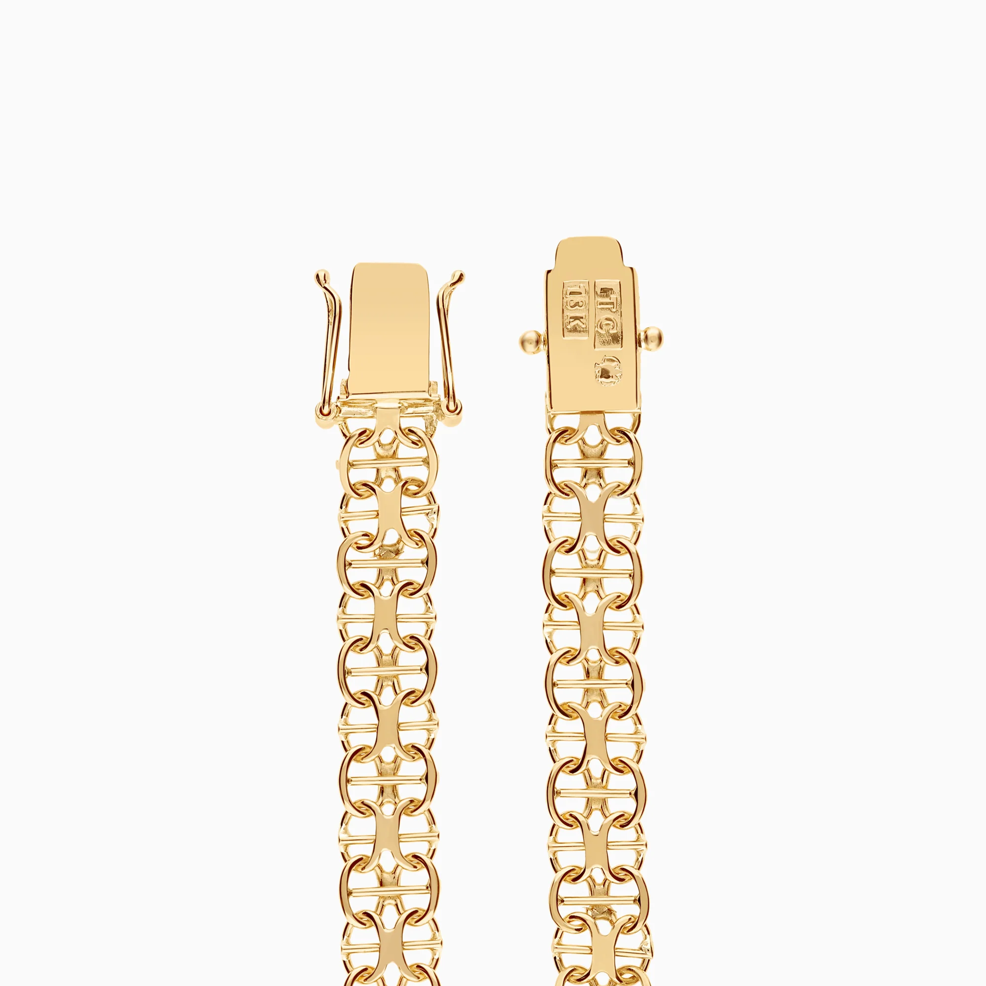 X-link bracelet 8.90g 18K gold - Image 2