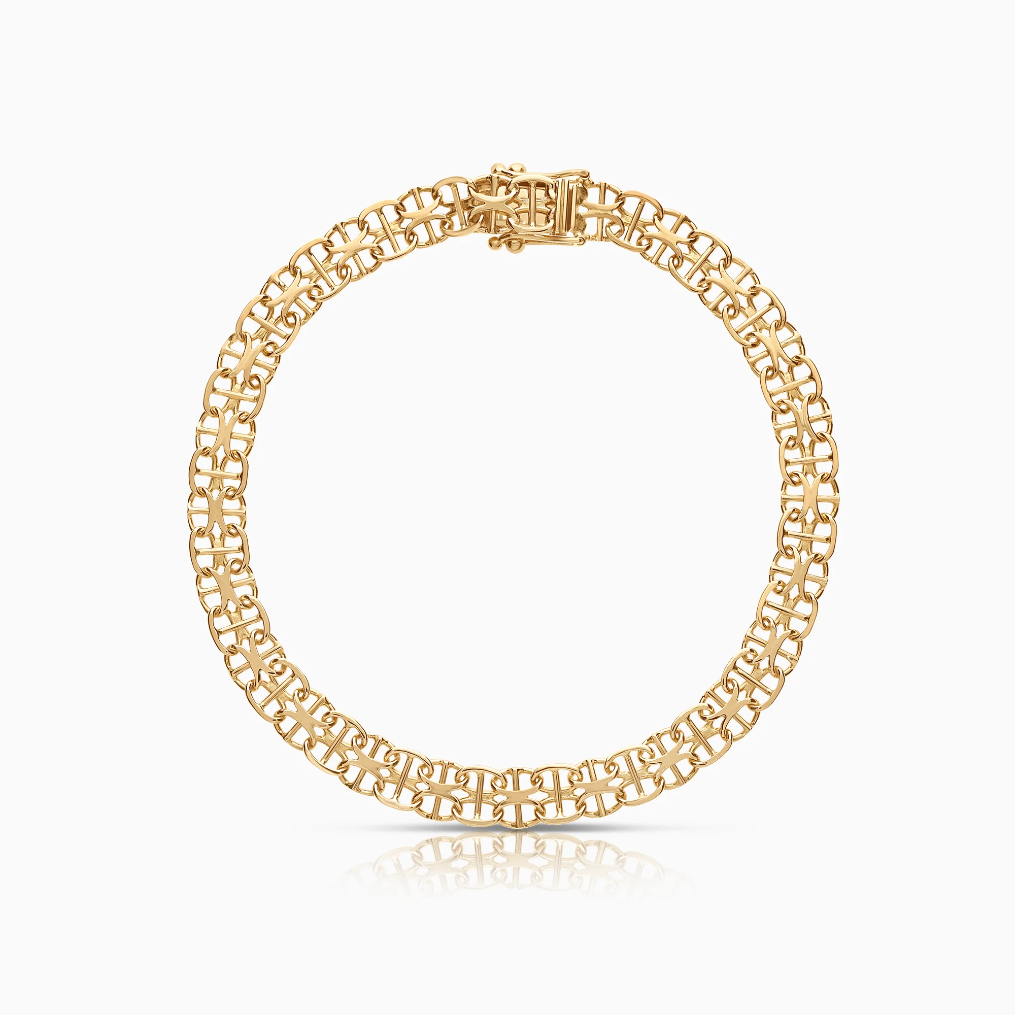 X-link bracelet 8.02g 18K gold