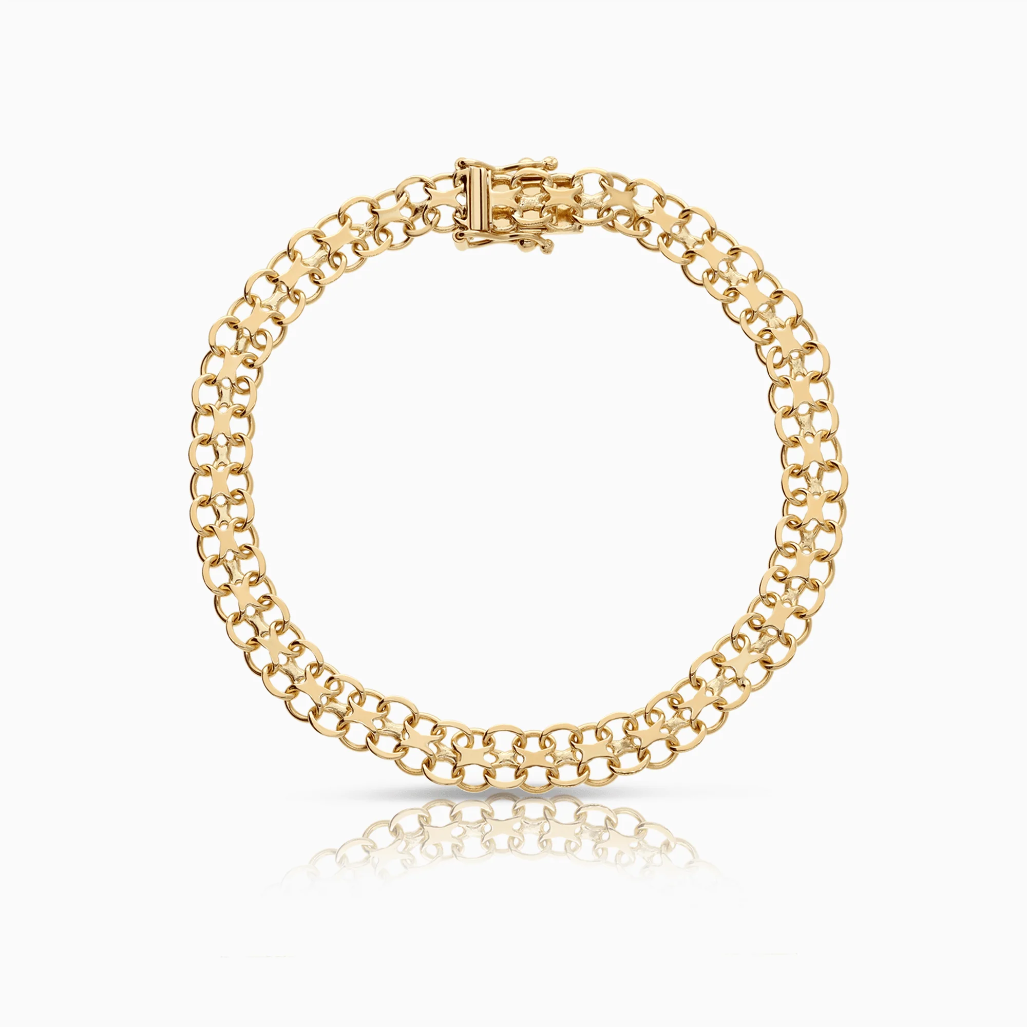 X-link bracelet 8.12g 18K gold