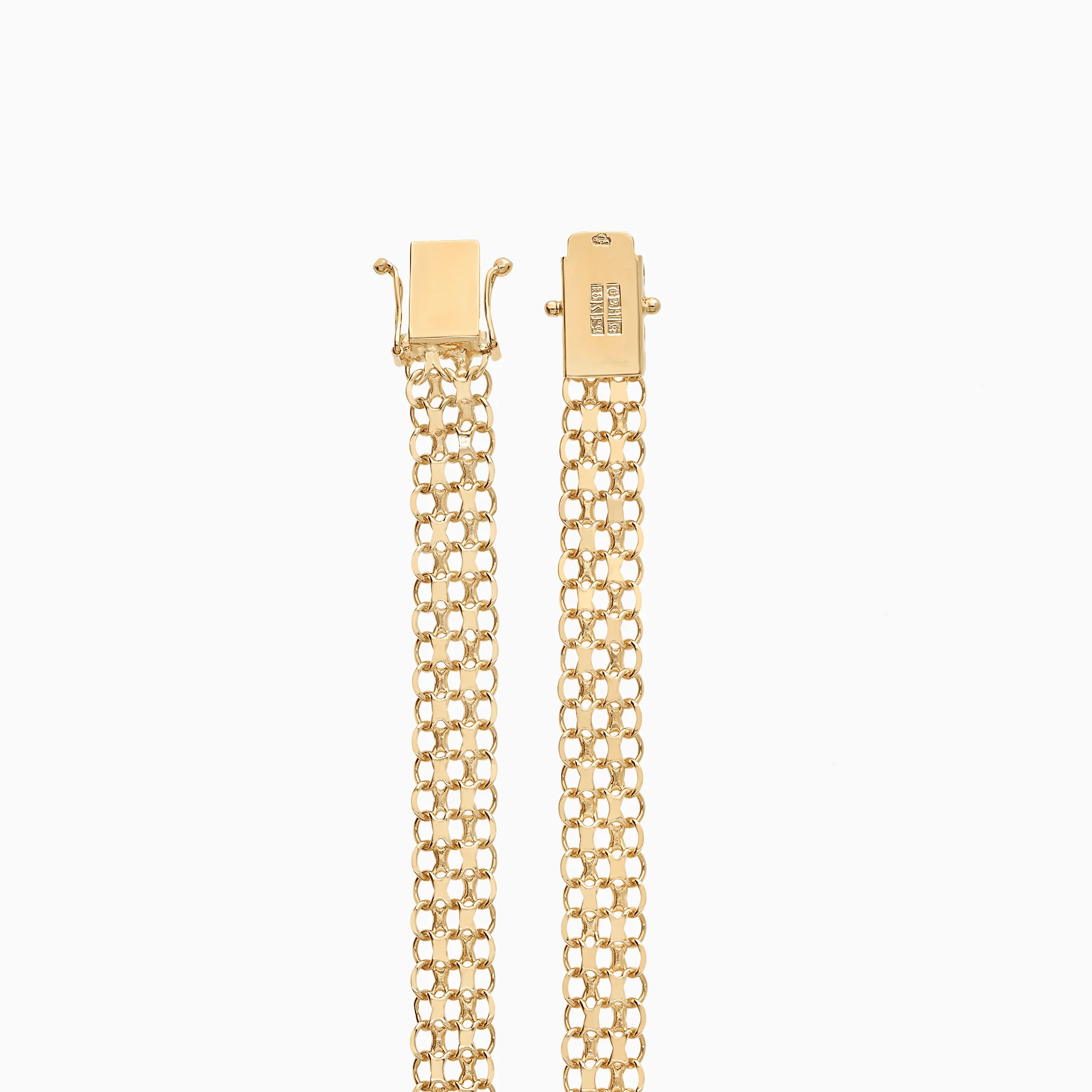 X-link bracelet 8.41g 18K gold - Image 2