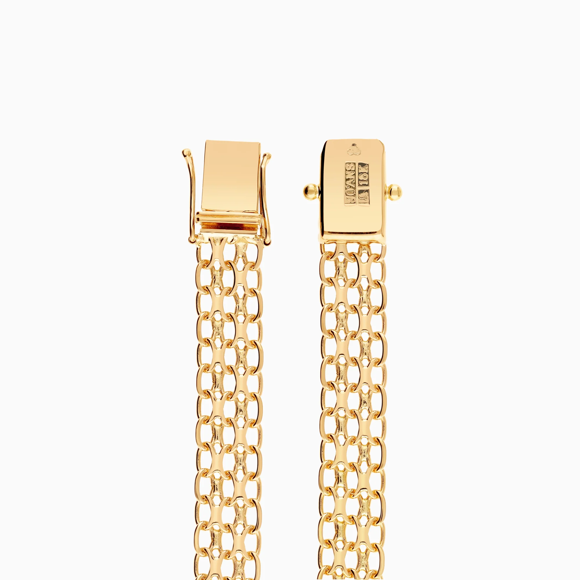 X-link bracelet 9.10g 18K gold - Image 2