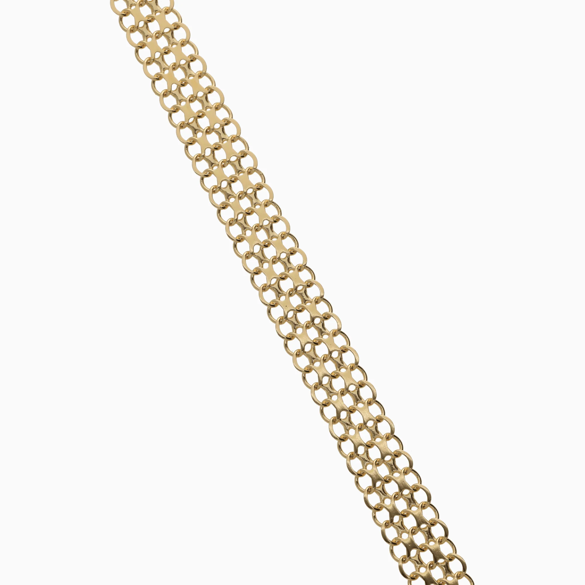 X-link bracelet 9.02g 18K gold