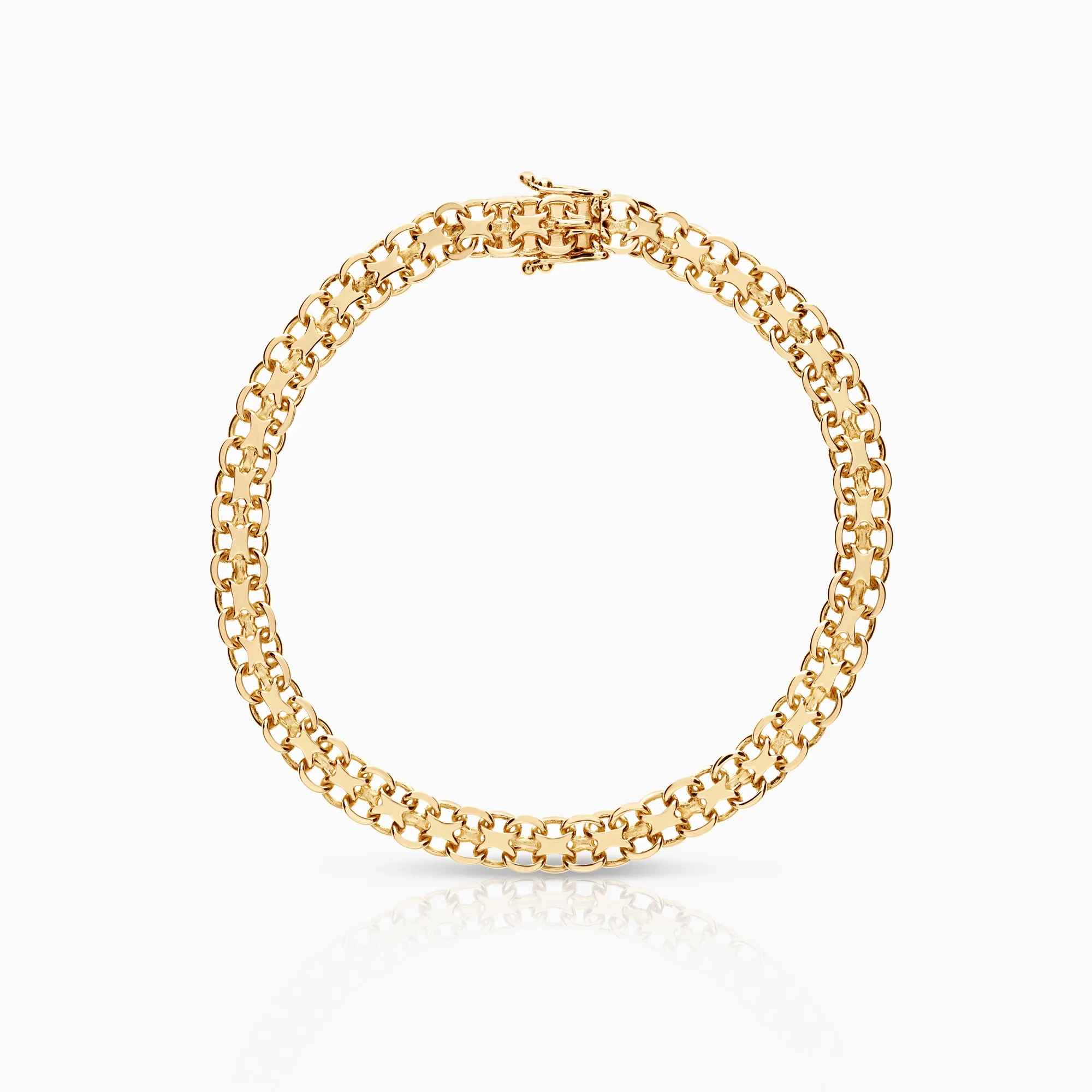 X-link bracelet 9.09g 18K gold