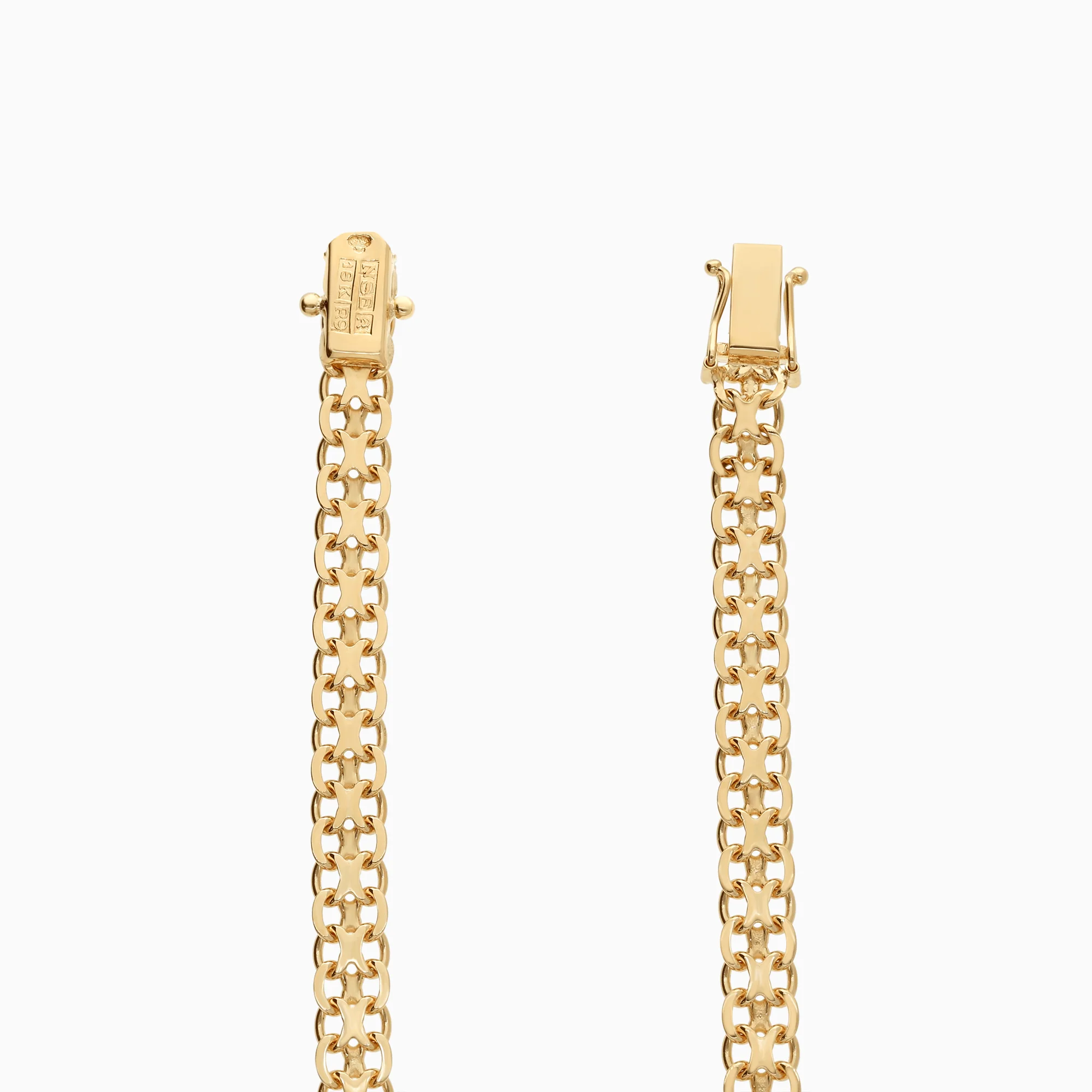 X-link bracelet 9.56g 18K gold - Image 2