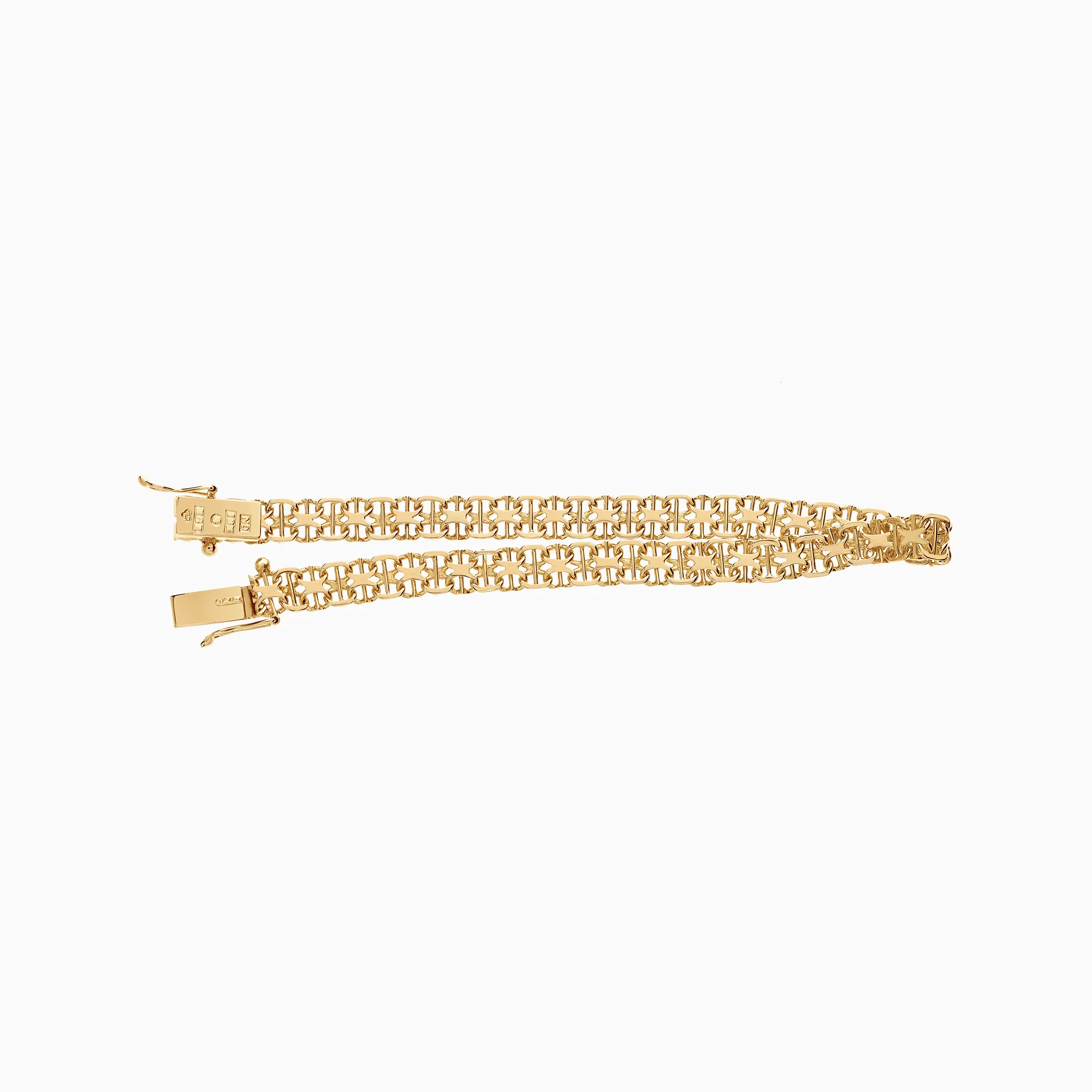 X-link bracelet 9.70g 18K gold - Image 2