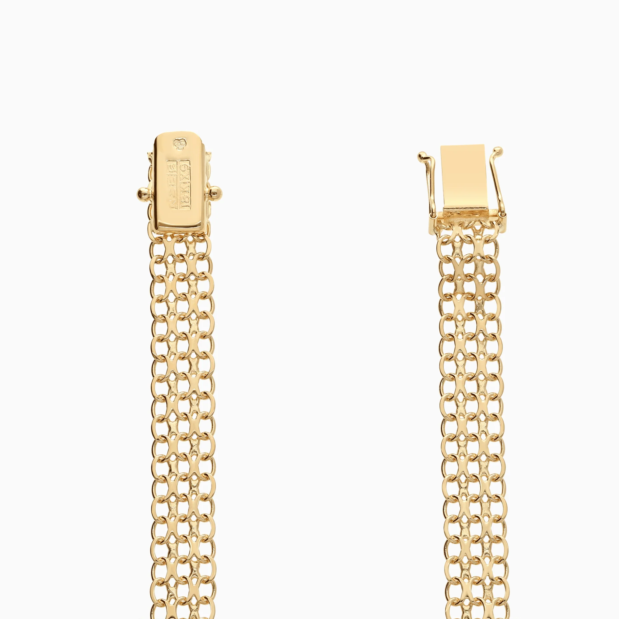 X-link bracelet 9.78g 18K gold - Image 2