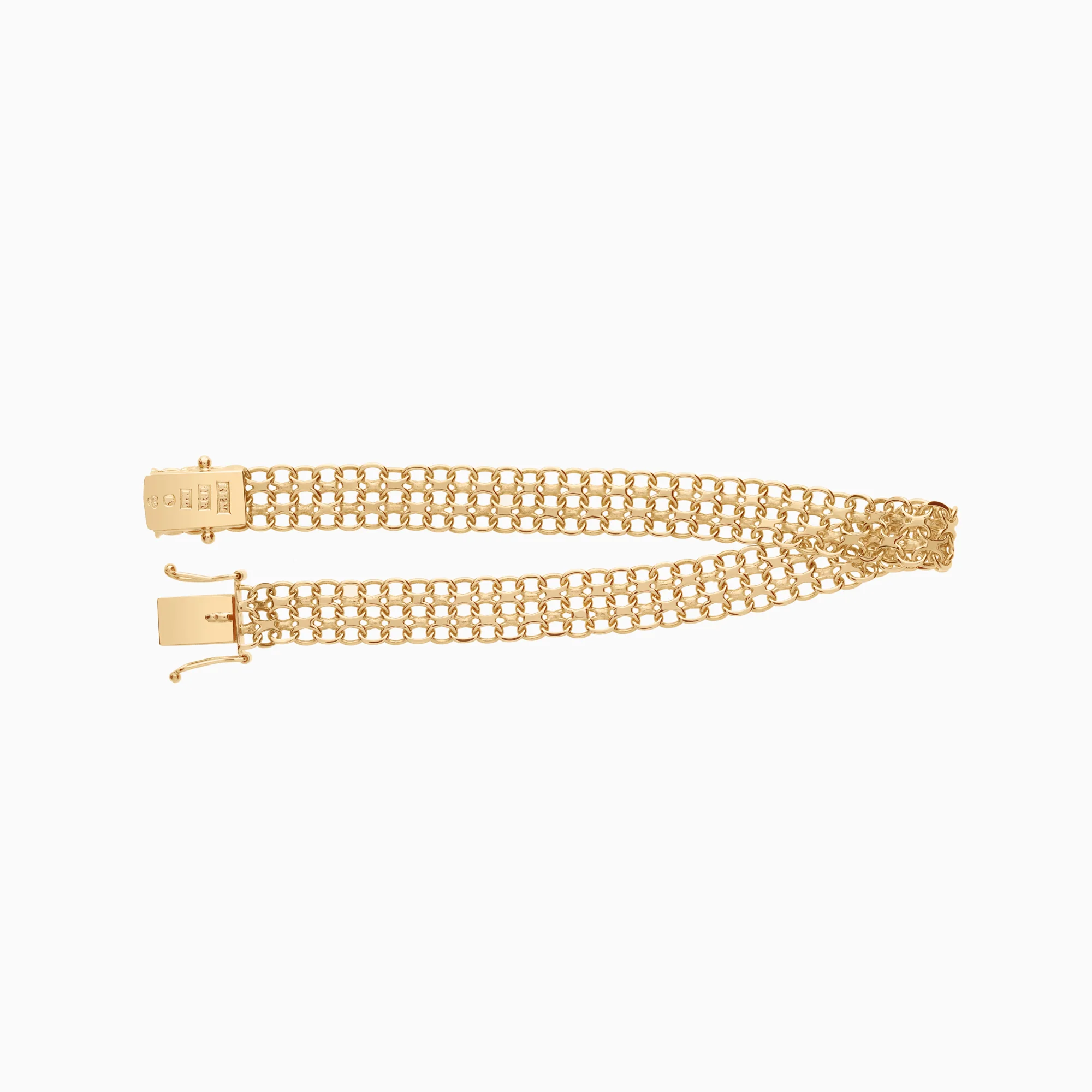 X-link bracelet 9.87g 18K gold - Image 2