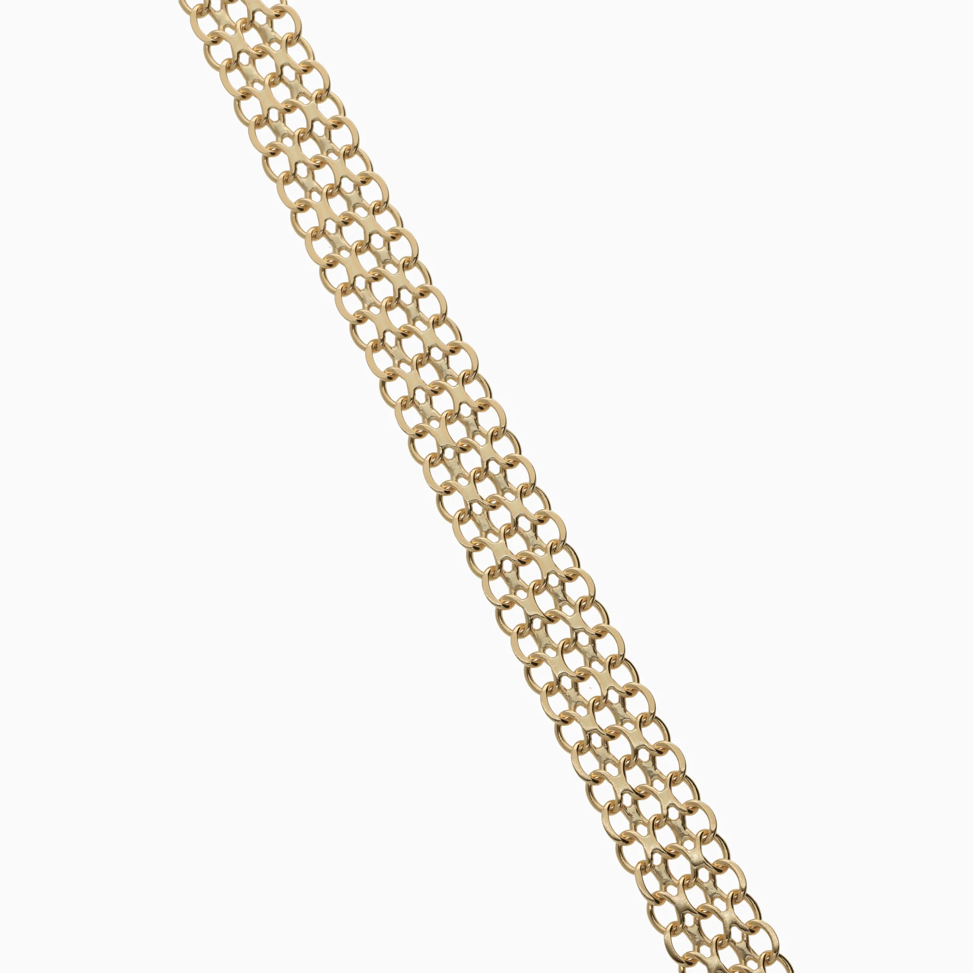 X-link bracelet 9.92g 18K gold