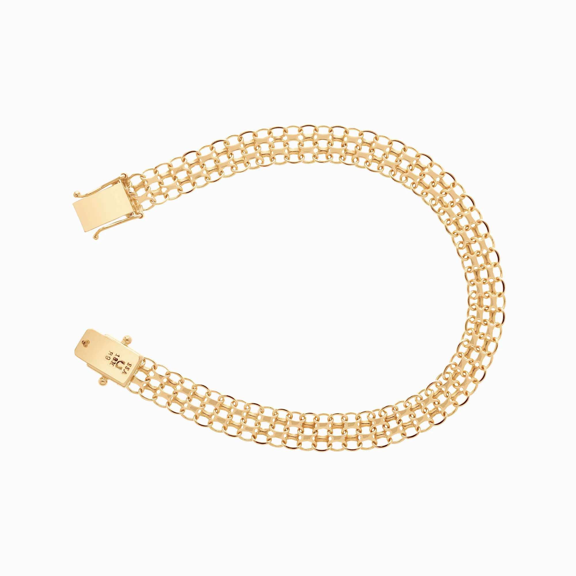 X-link bracelet 9.95g 18K gold - Image 2