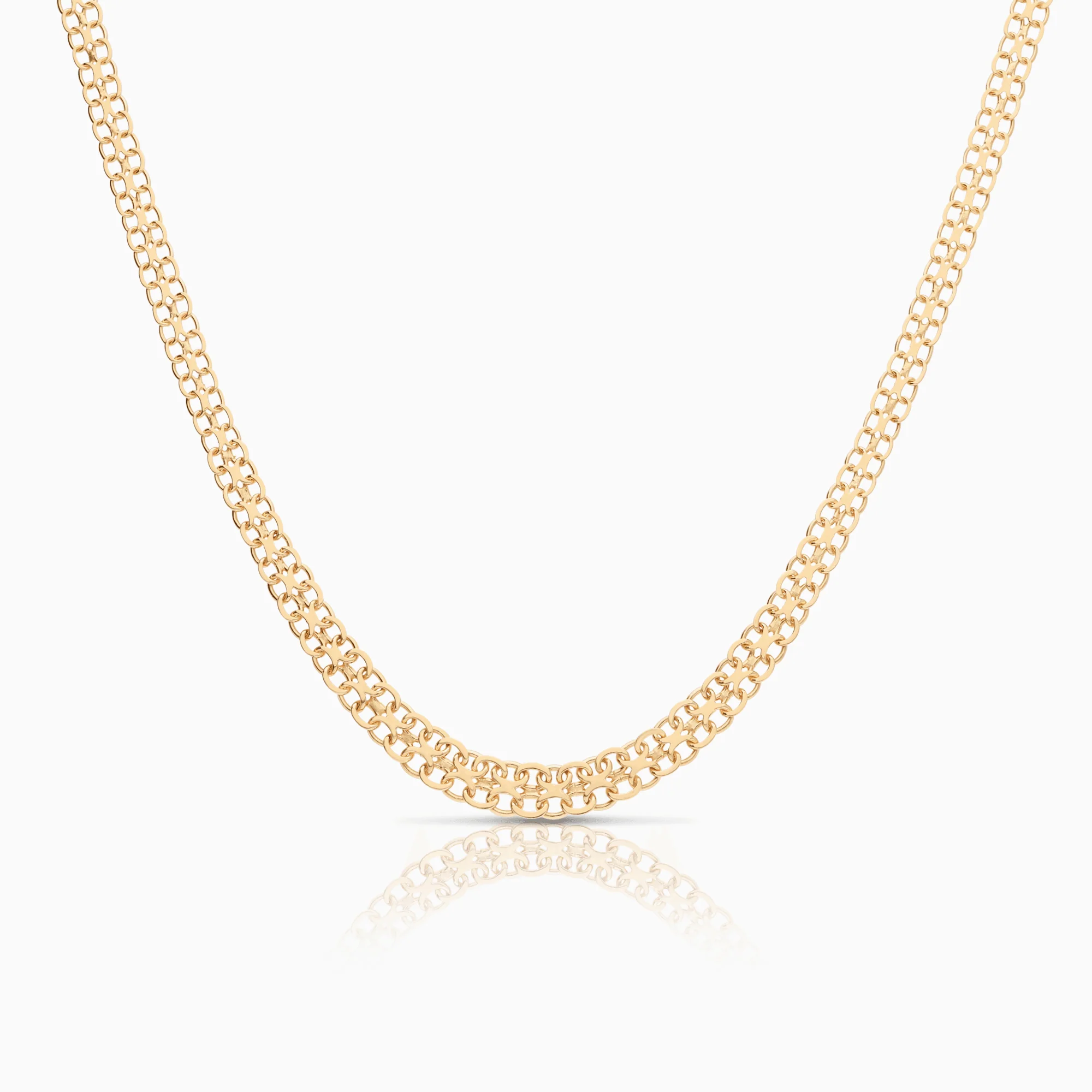 X-link necklace 10.21g 18K gold