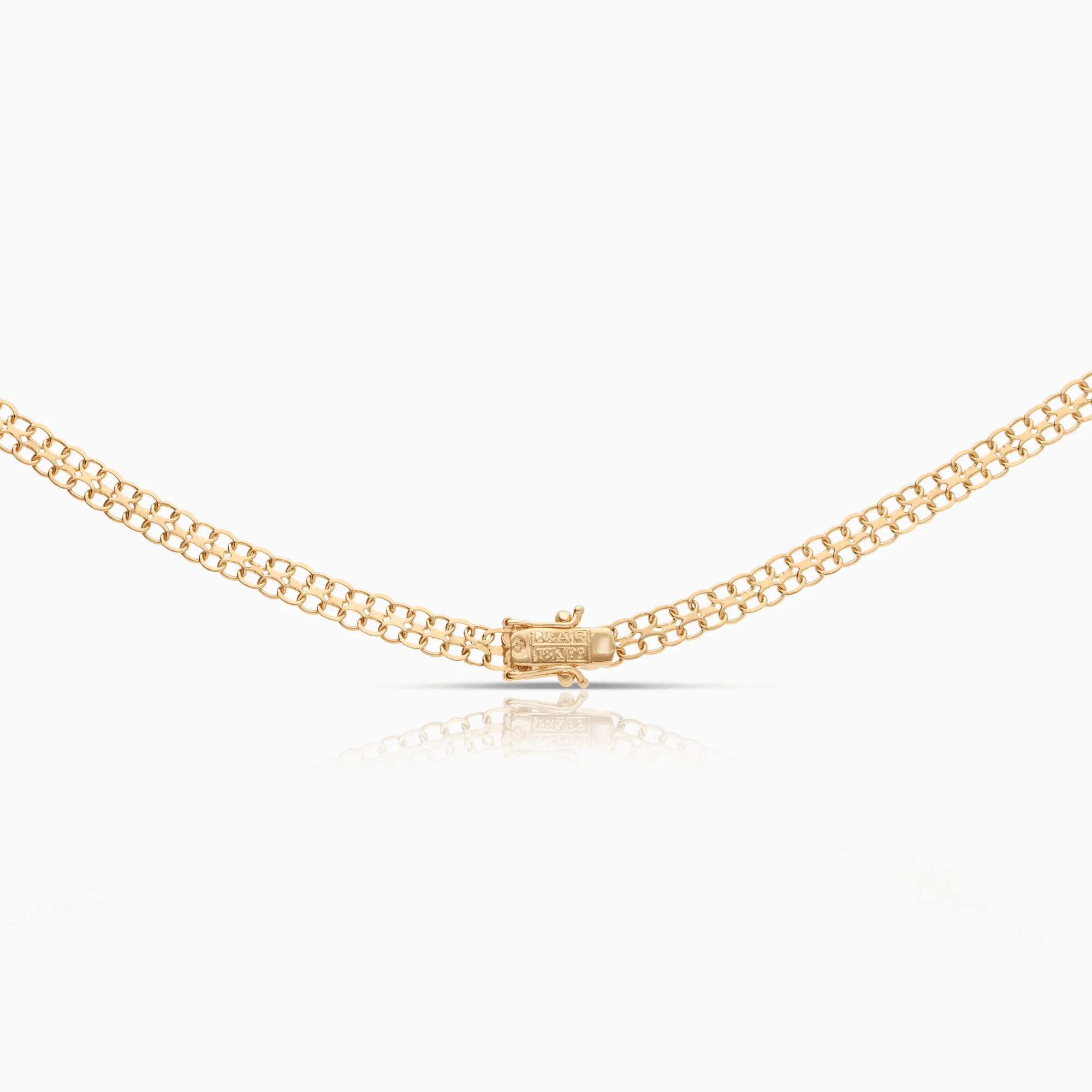 X-link necklace 10.21g 18K gold - Image 2