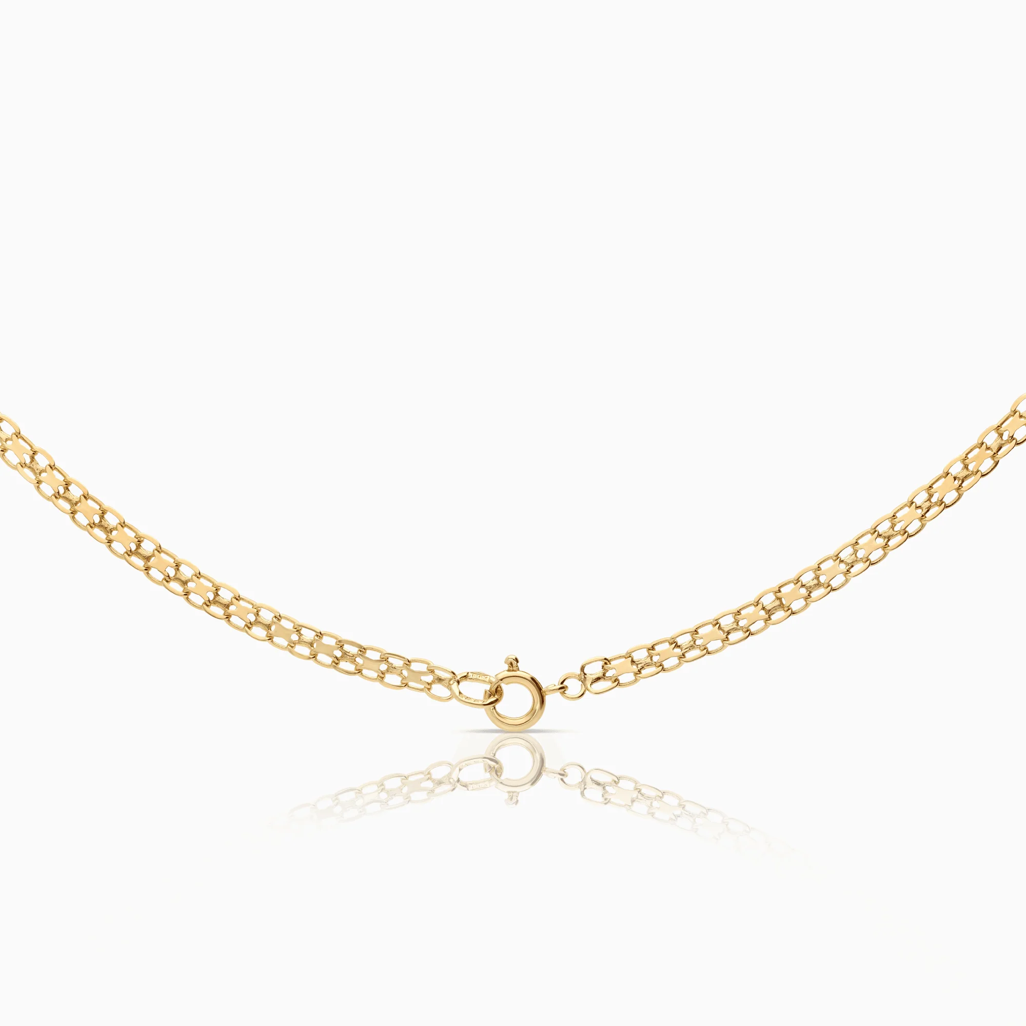 X-link necklace 10.82g 18K gold - Image 2