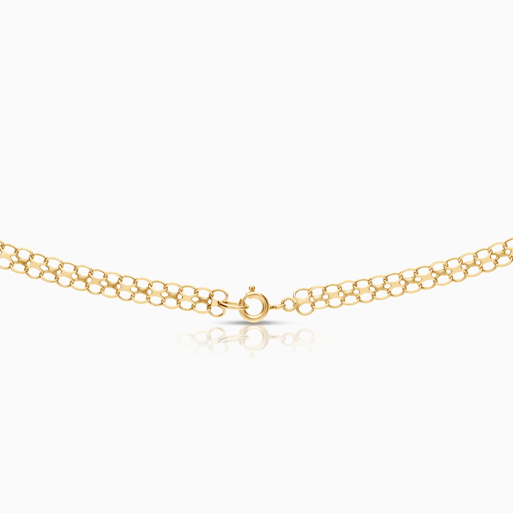 X-link necklace 11.32g 18K gold - Image 2