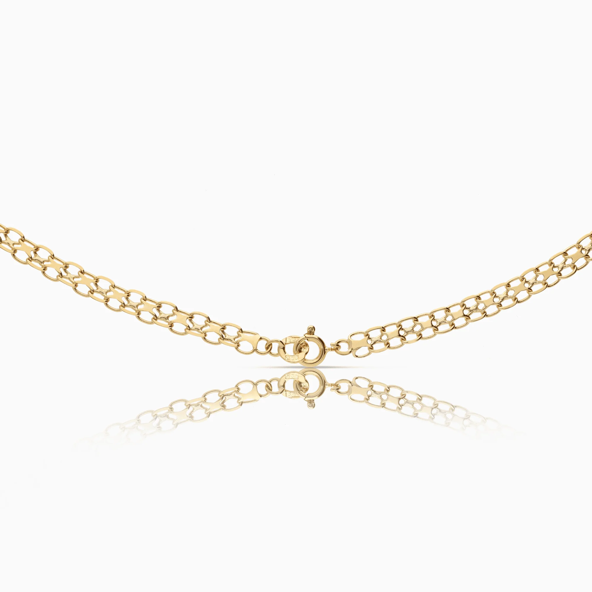X-link necklace 11.78g 18K gold - Image 2