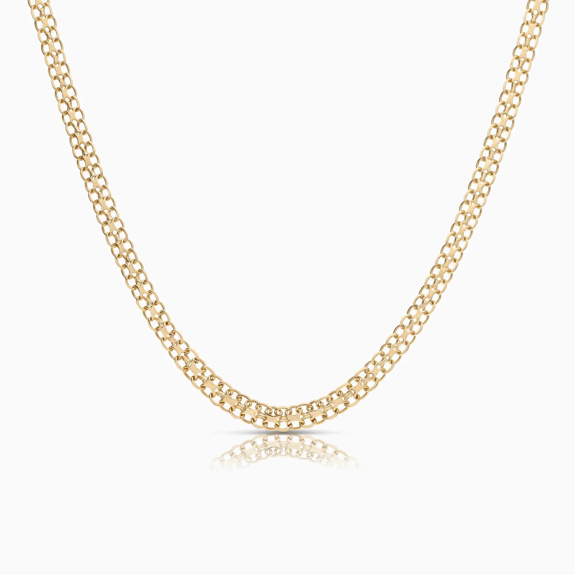 X-Link Necklace 11.85g 18K Gold